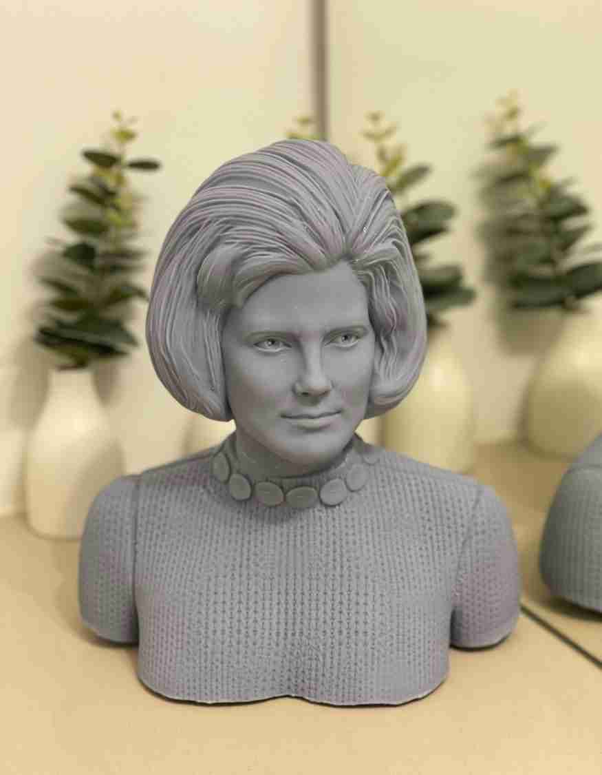 female-bust bust of woman 3D model 3D printable