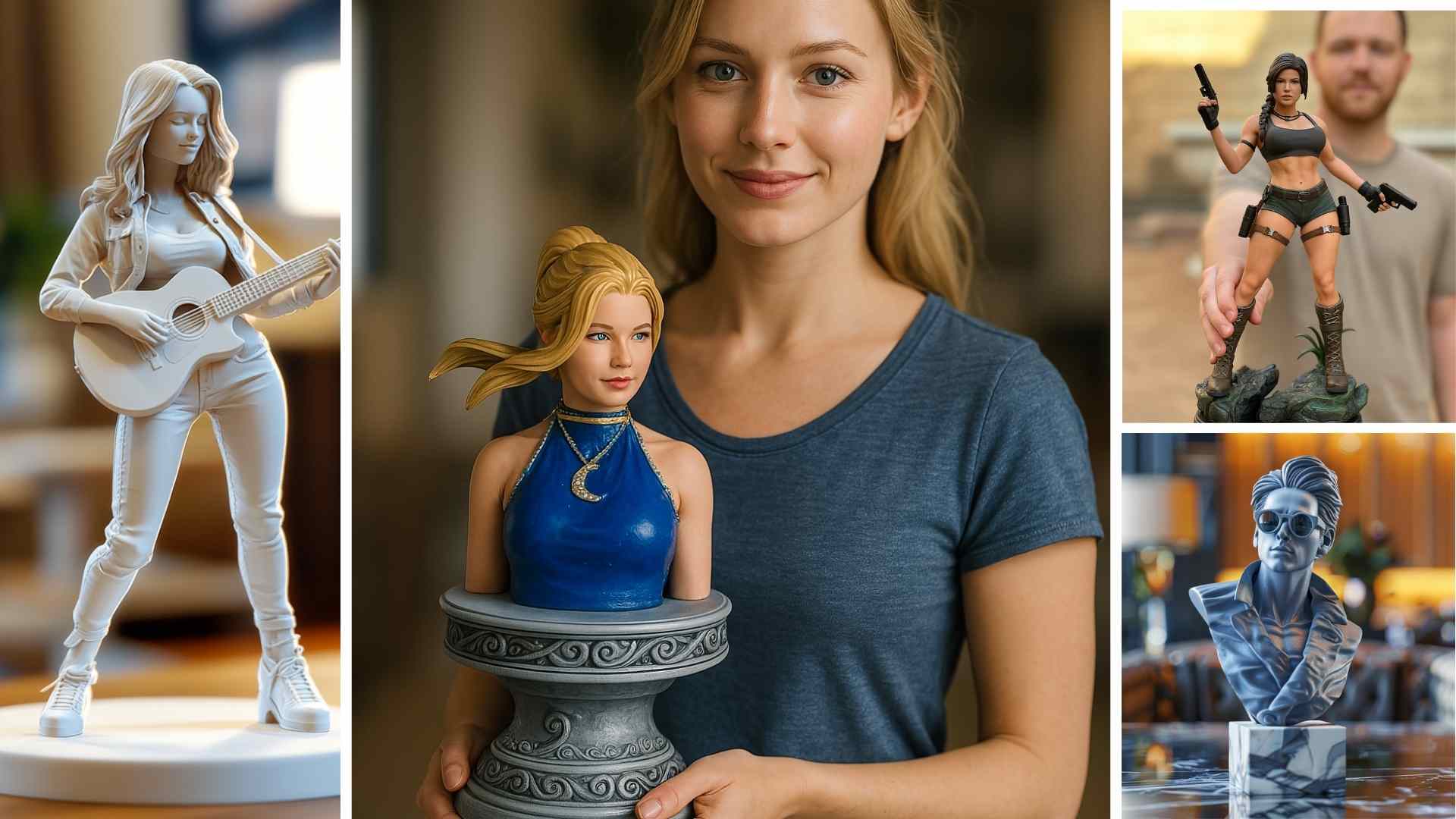 How a 3D Sculptor Captures Personality Not Just Likeness