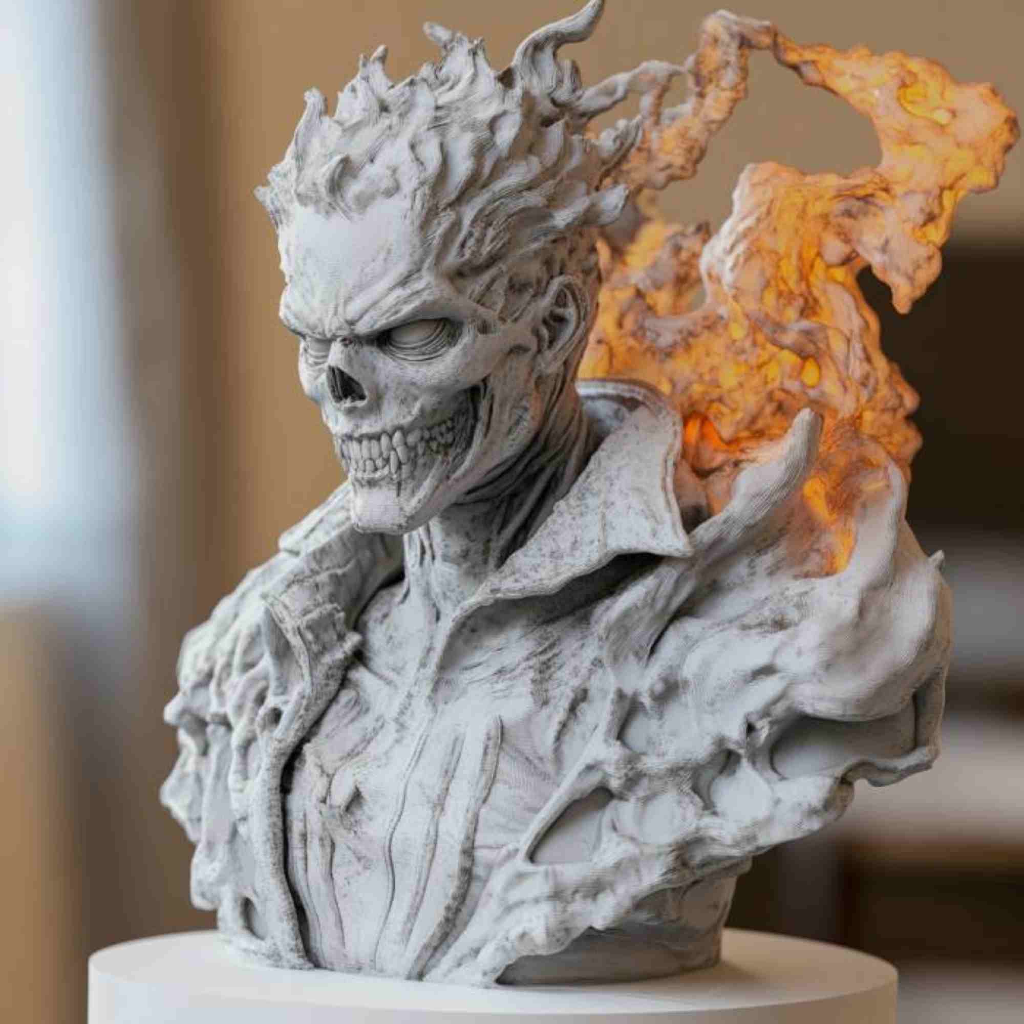 Ghost rider diorama - Custom made just for you!