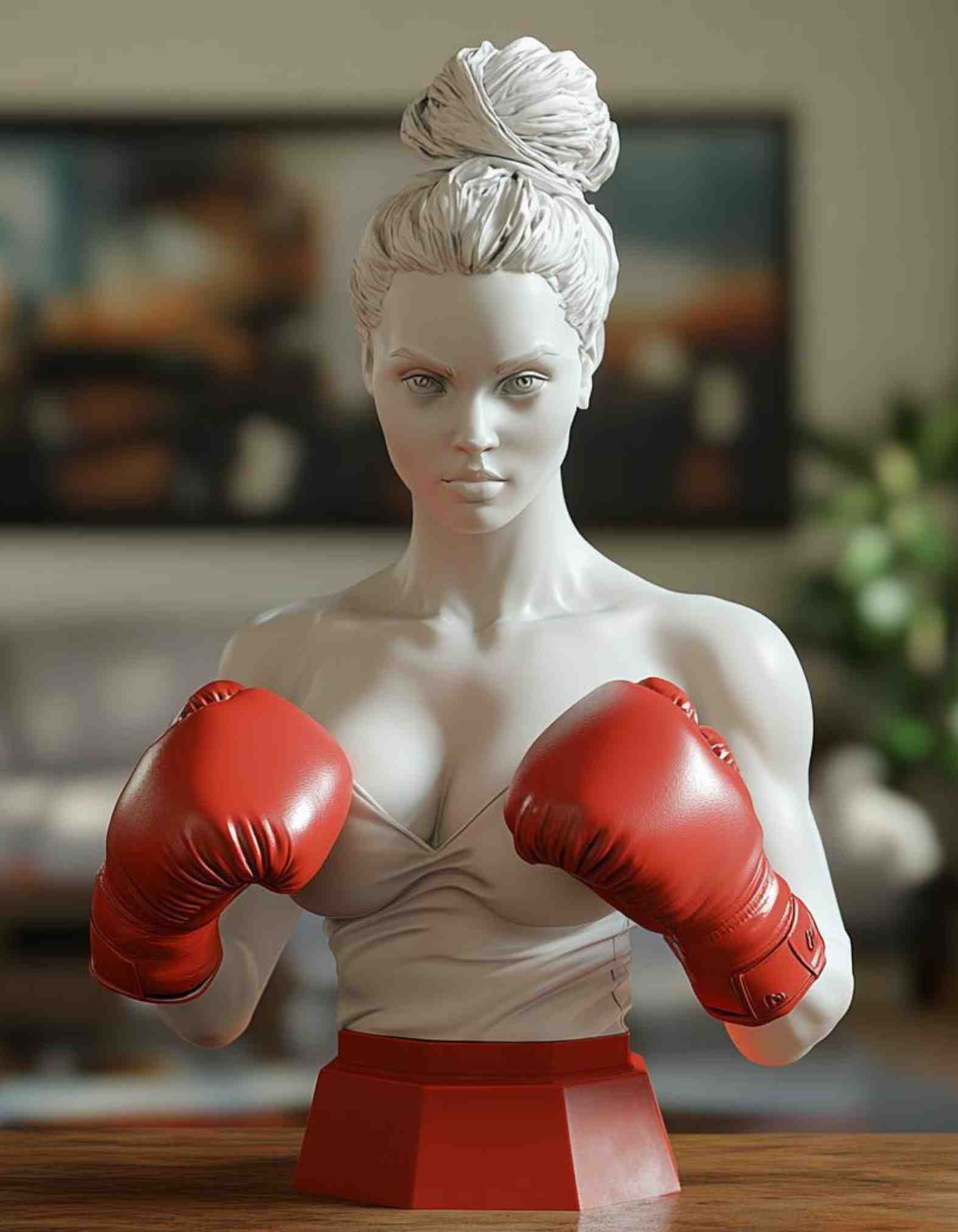 Boxing Gifts: Custom 3D Printed Boxer Sculptures - Perfect Gifts for Boxing Fans