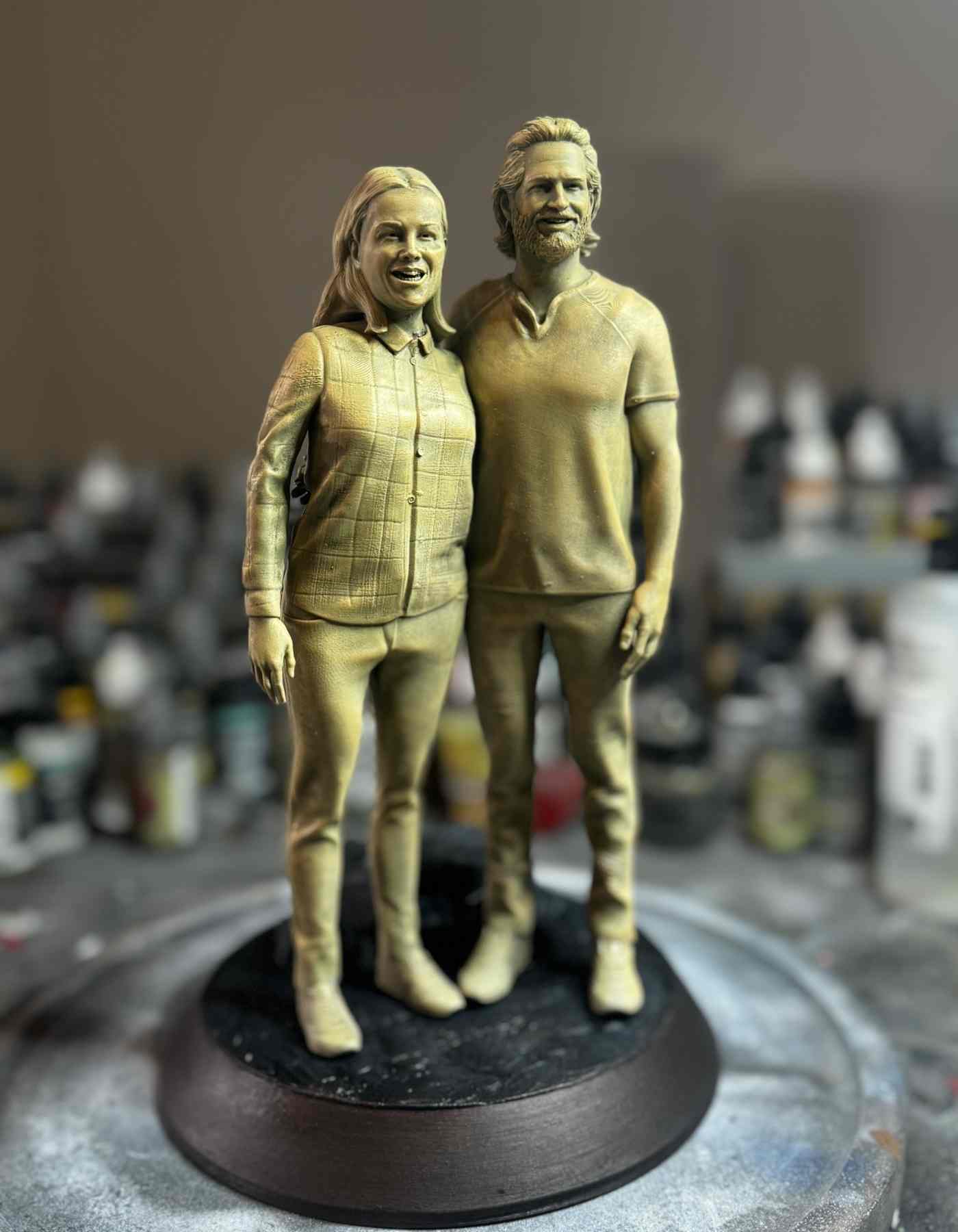Turn your Vintage photo to 3d figurine that you'll treasure