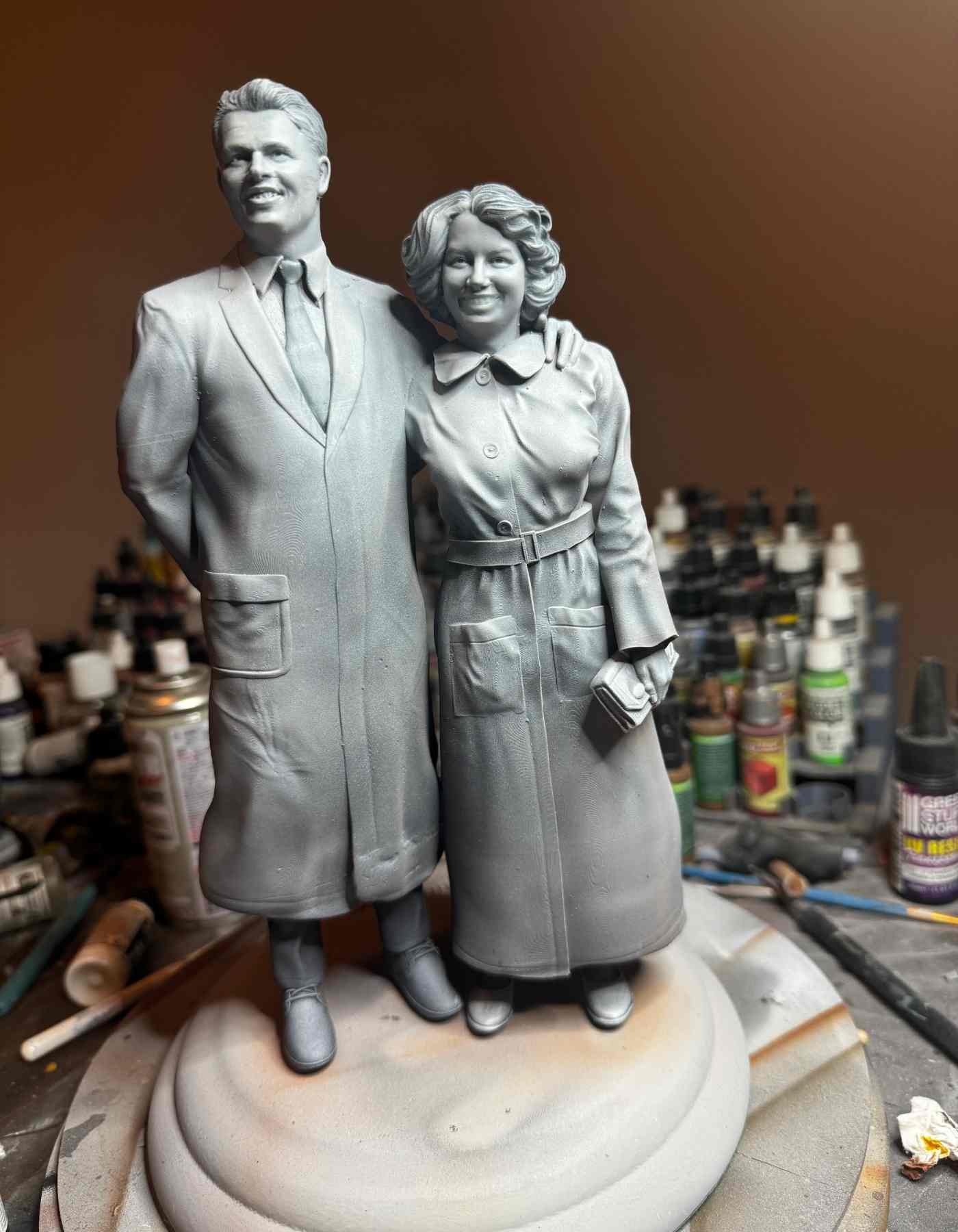 Turn your Vintage photo to 3d figurine that you'll treasure