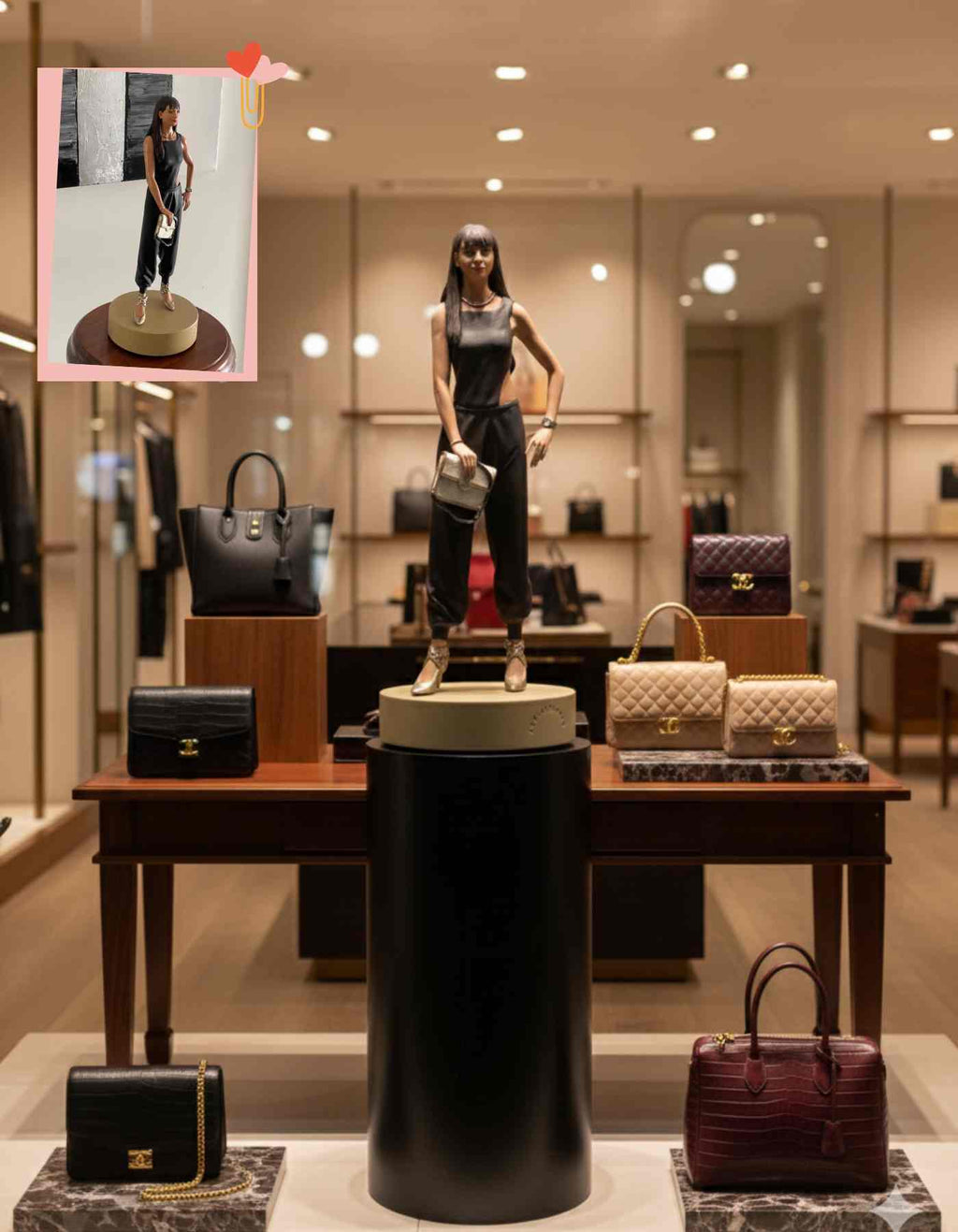 Custom Sculptures for Luxury StoreFront