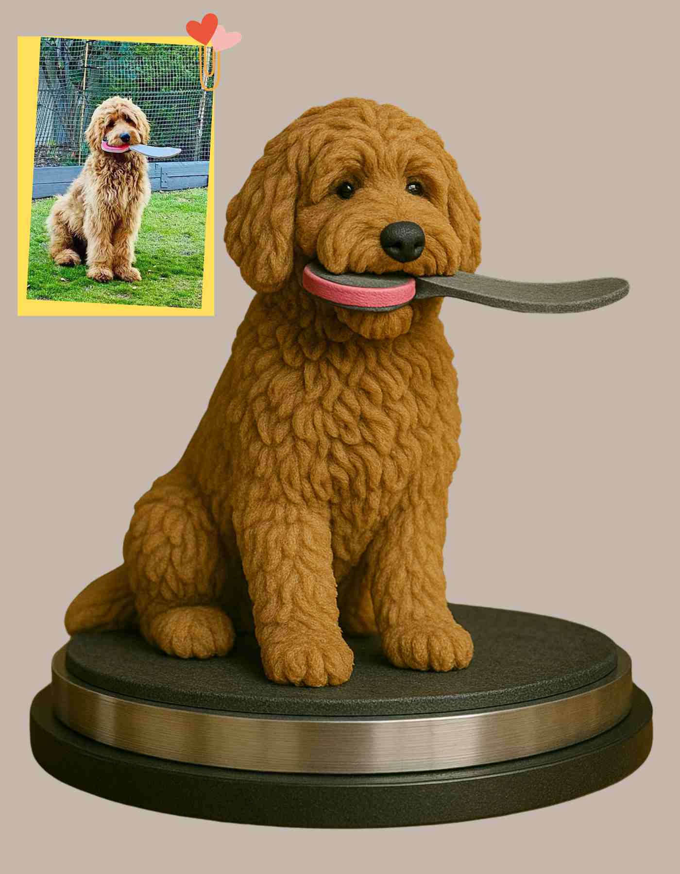 Custom pet gifts for owners - Personalized 3D Sculptures of Your Beloved Pets
