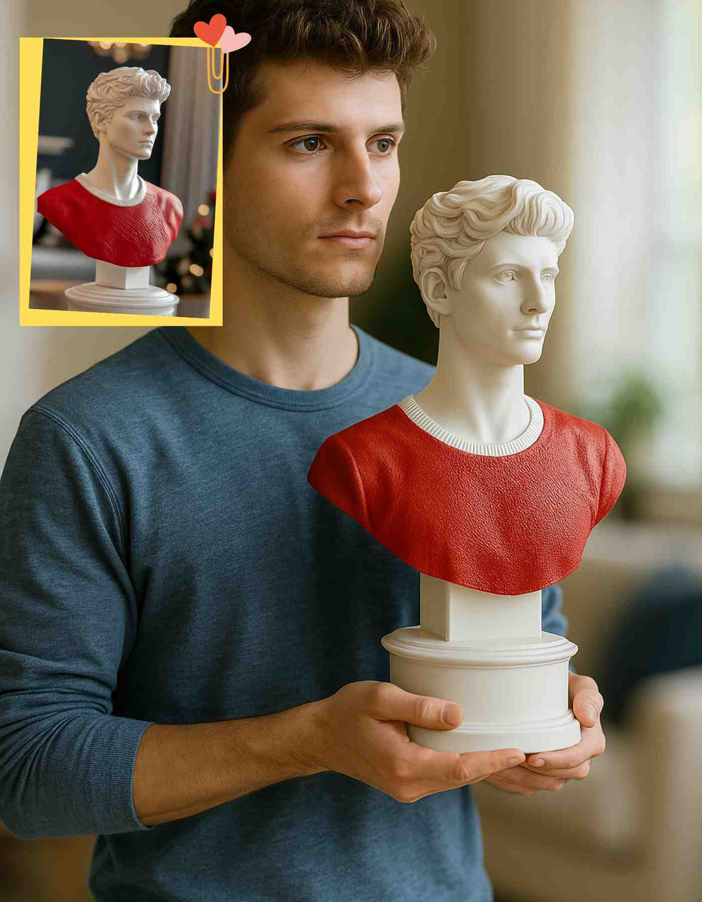 Custom gifts for dad :Personalized 3D Sculptures for dads day, birthday and every occasion
