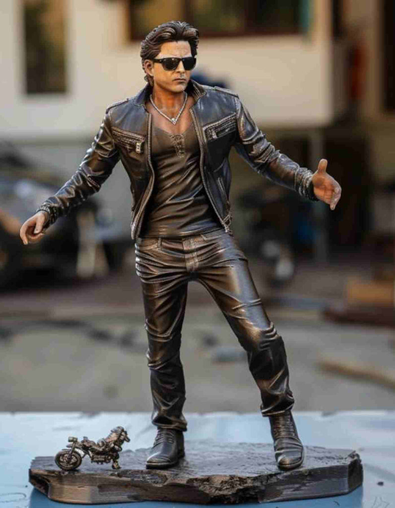 Shahrukh Khan Custom sculpted / 3d Printed Table Top  Decor / Figurine/ Bust/ Gift Item