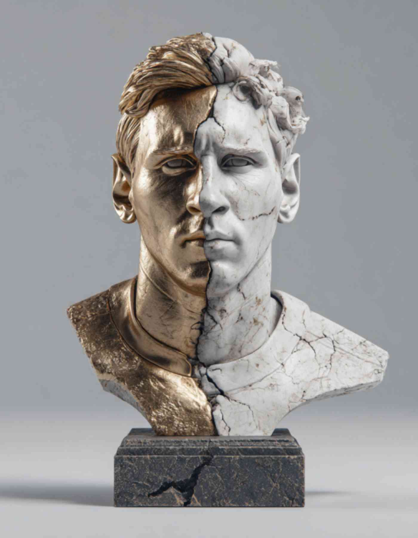 Custom Messi sculpture in your fave outfit and pose