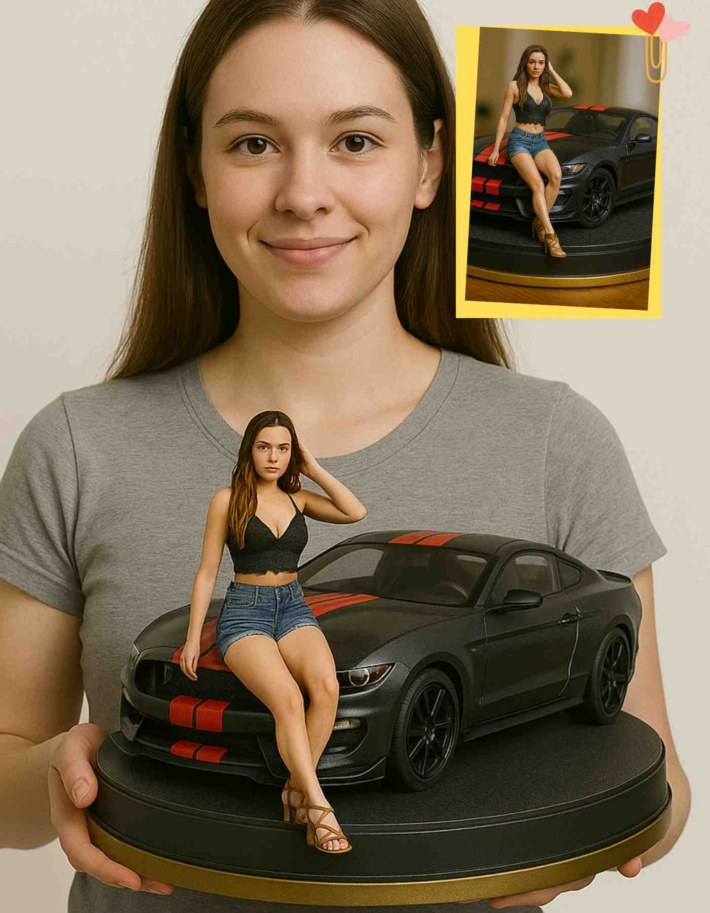 Unique gifts for car lovers- Custom made from pics