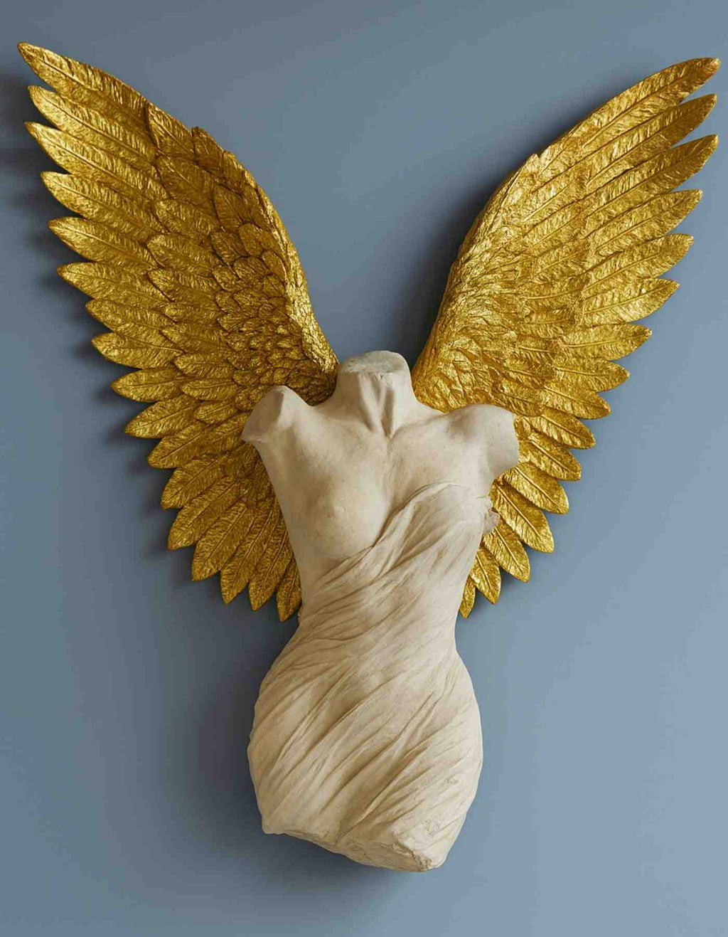 Winged Angel Sculpture for Elegant Home Decor
