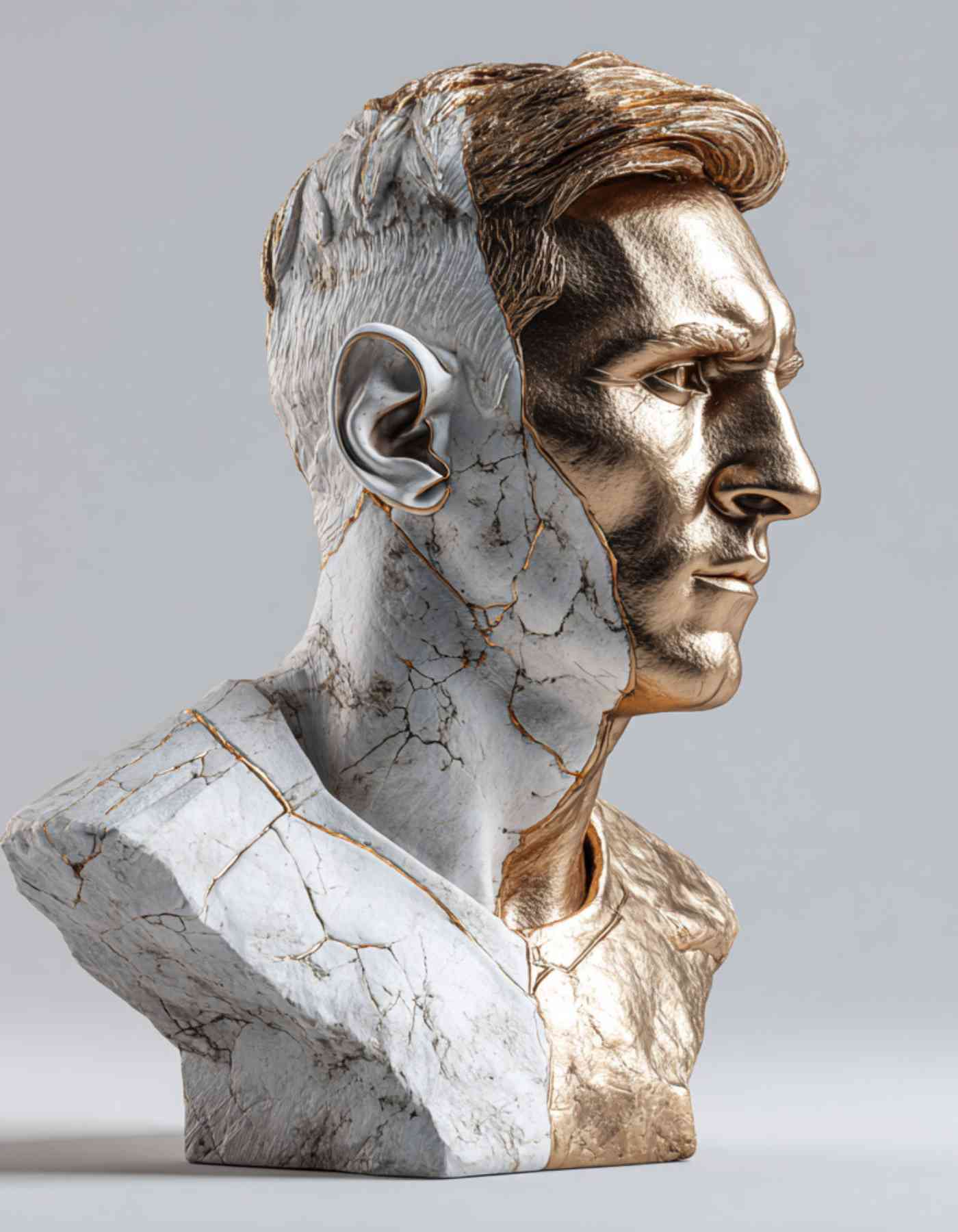 Custom Messi sculpture in your fave outfit and pose