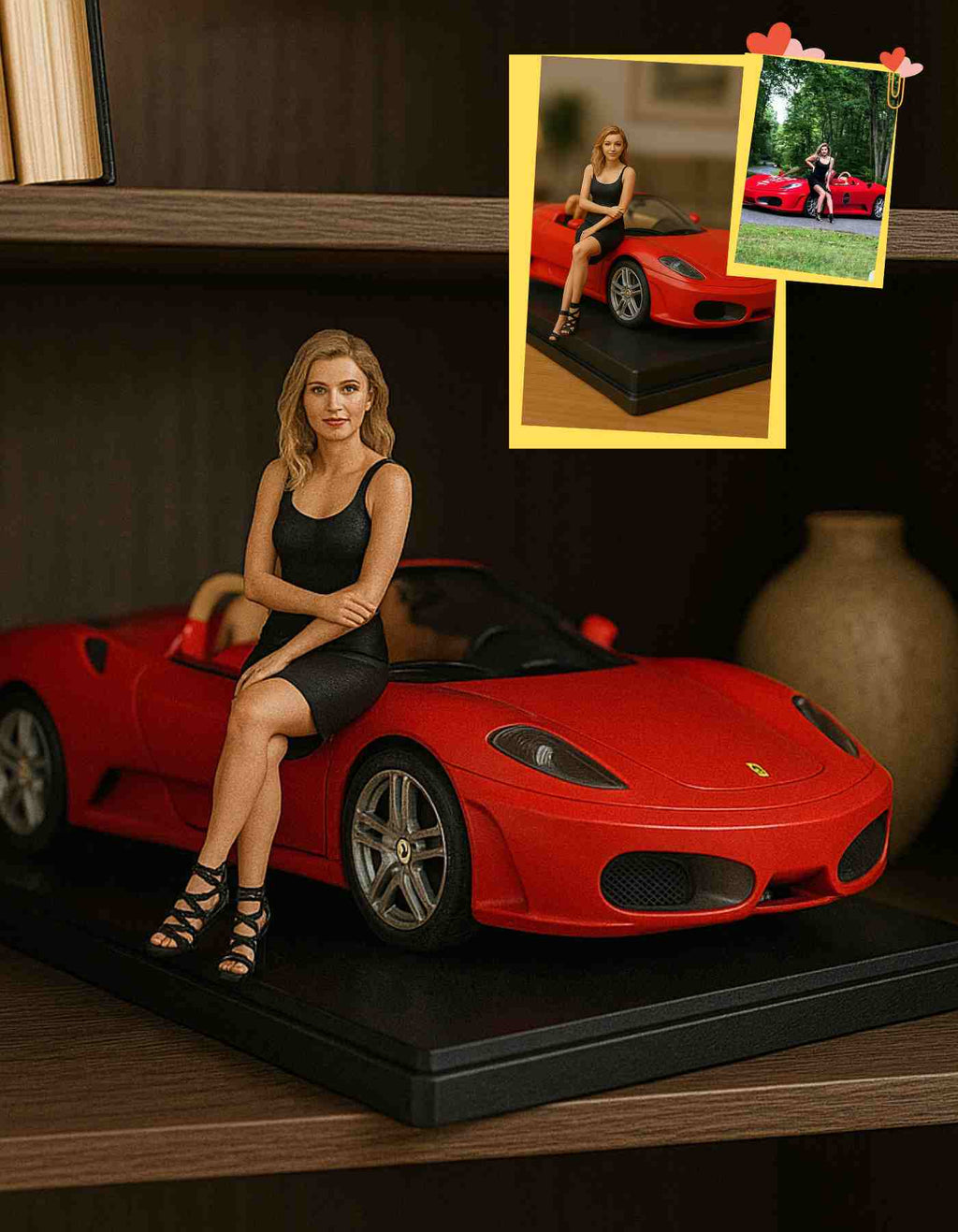 Unique gifts for car lovers- Custom made from pics