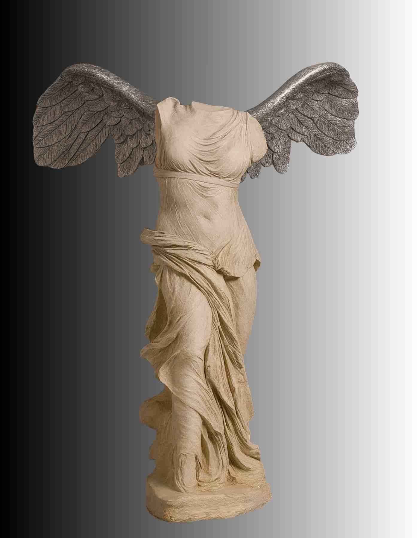 3D printed Winged Angel Sculpture