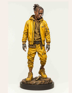 Celebrity figurines- Custom Sculpted & 3D printed in any pose you choose!