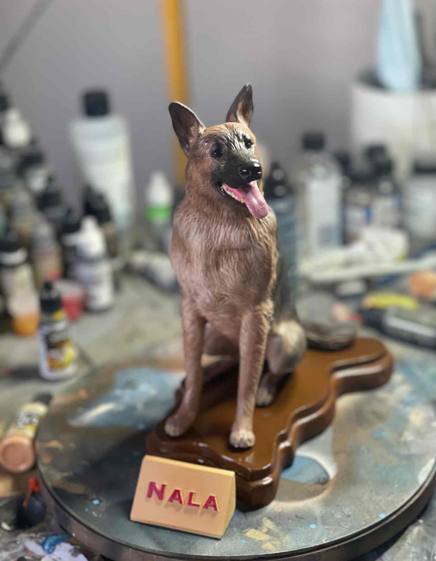 Custom Dog Sculptures : Immortalize your furry bestie in 3D