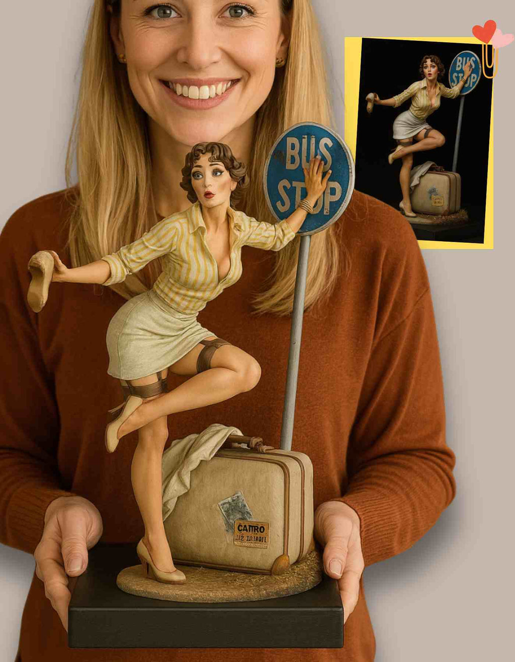 Custom action figure diorama as Business Gifts