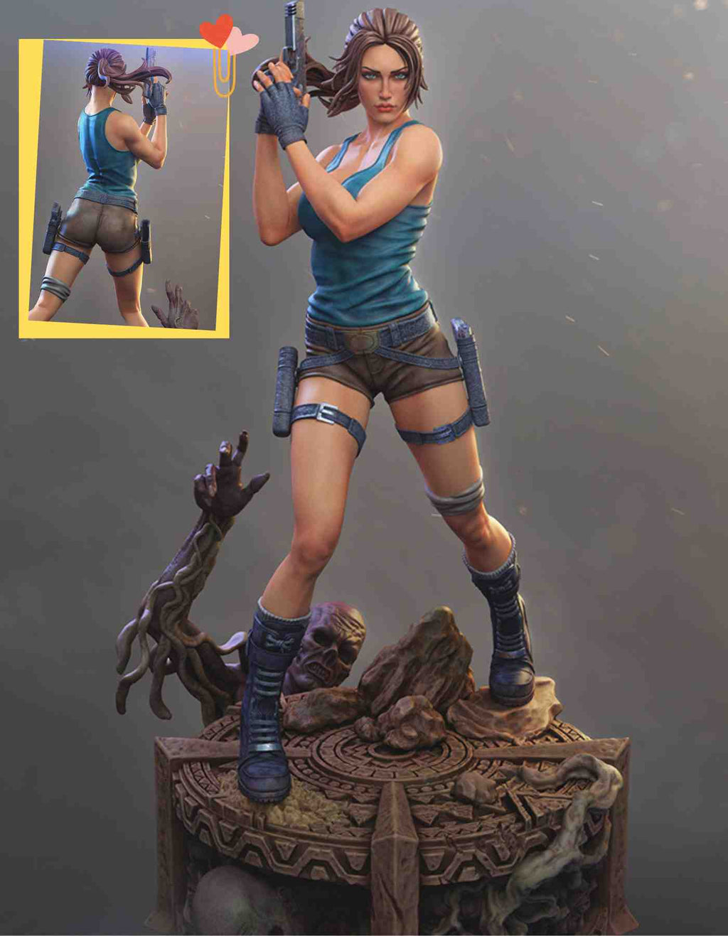 Sideshow Alternatives:  3D Sculpted & 3D printed in any pose you want ( we can make any customization)