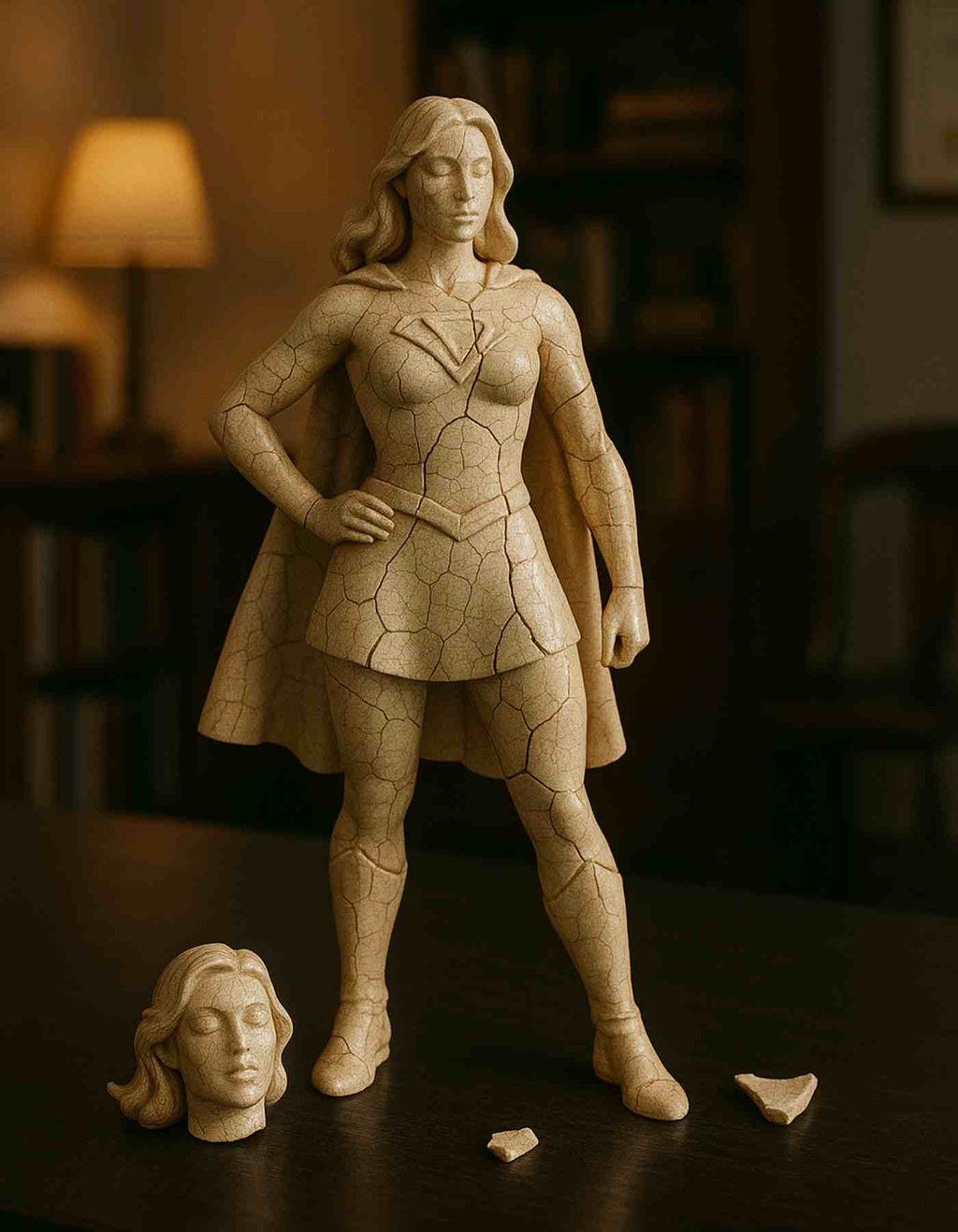 Resin figurine repair