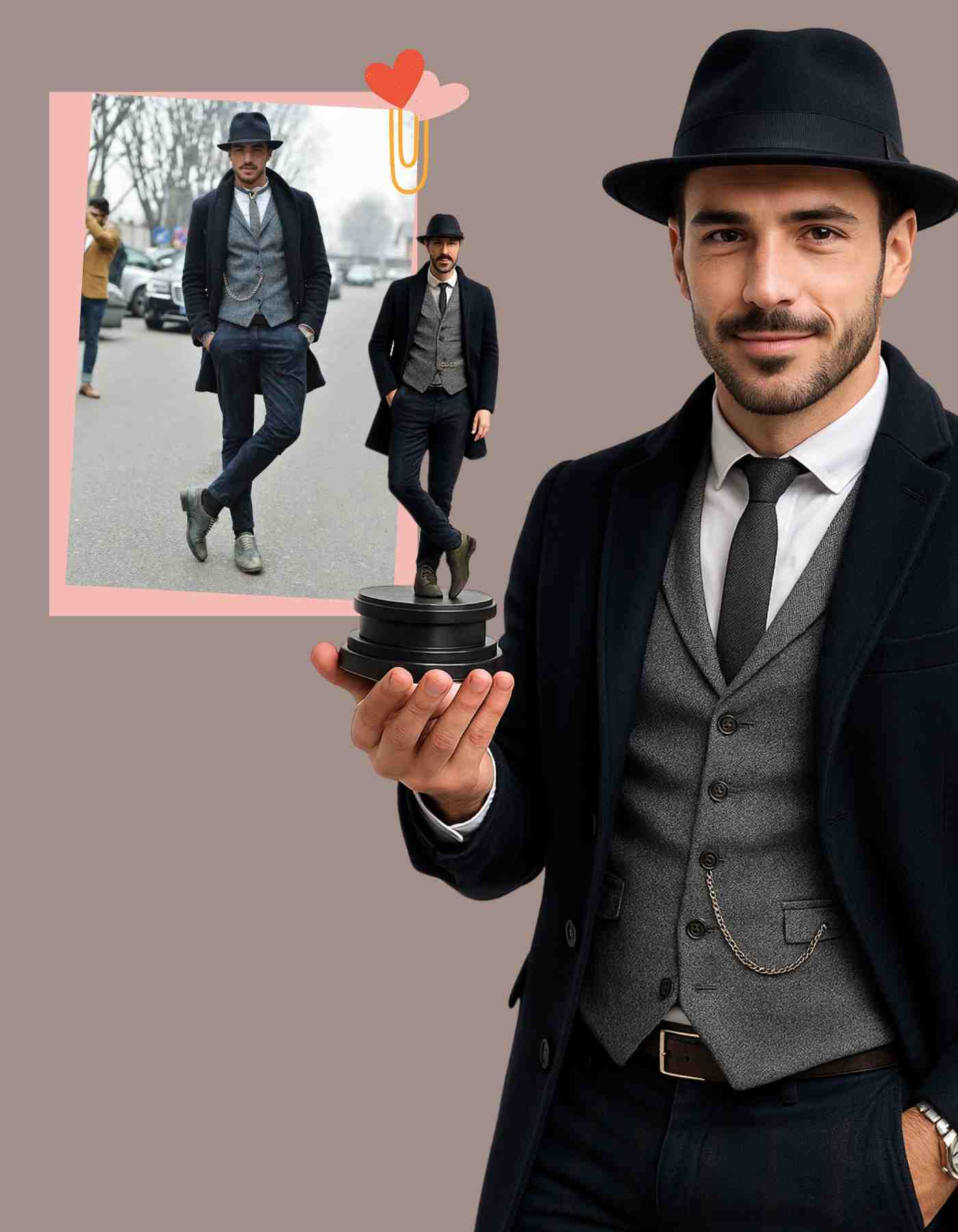 3d figurines from pictures: : No need to scan yourself - just send your pics