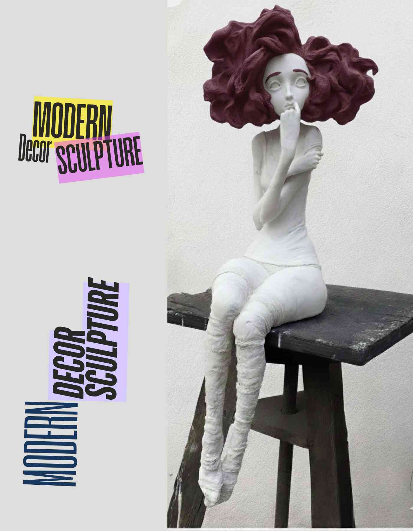 Modern decortaive Sculpture| Contemporary decor sculpture