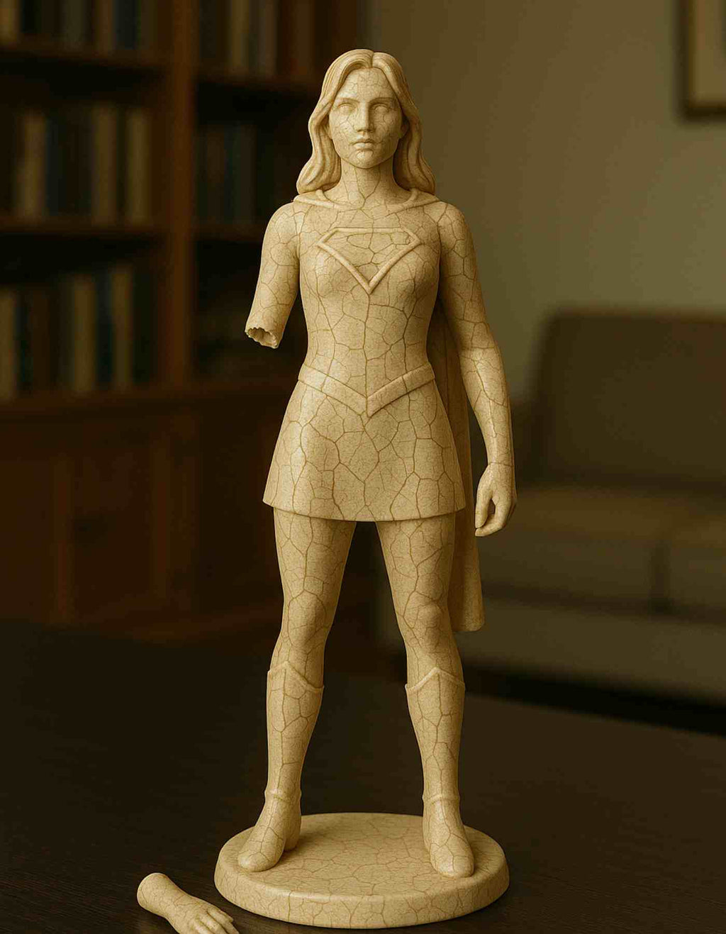 Resin figurine repair