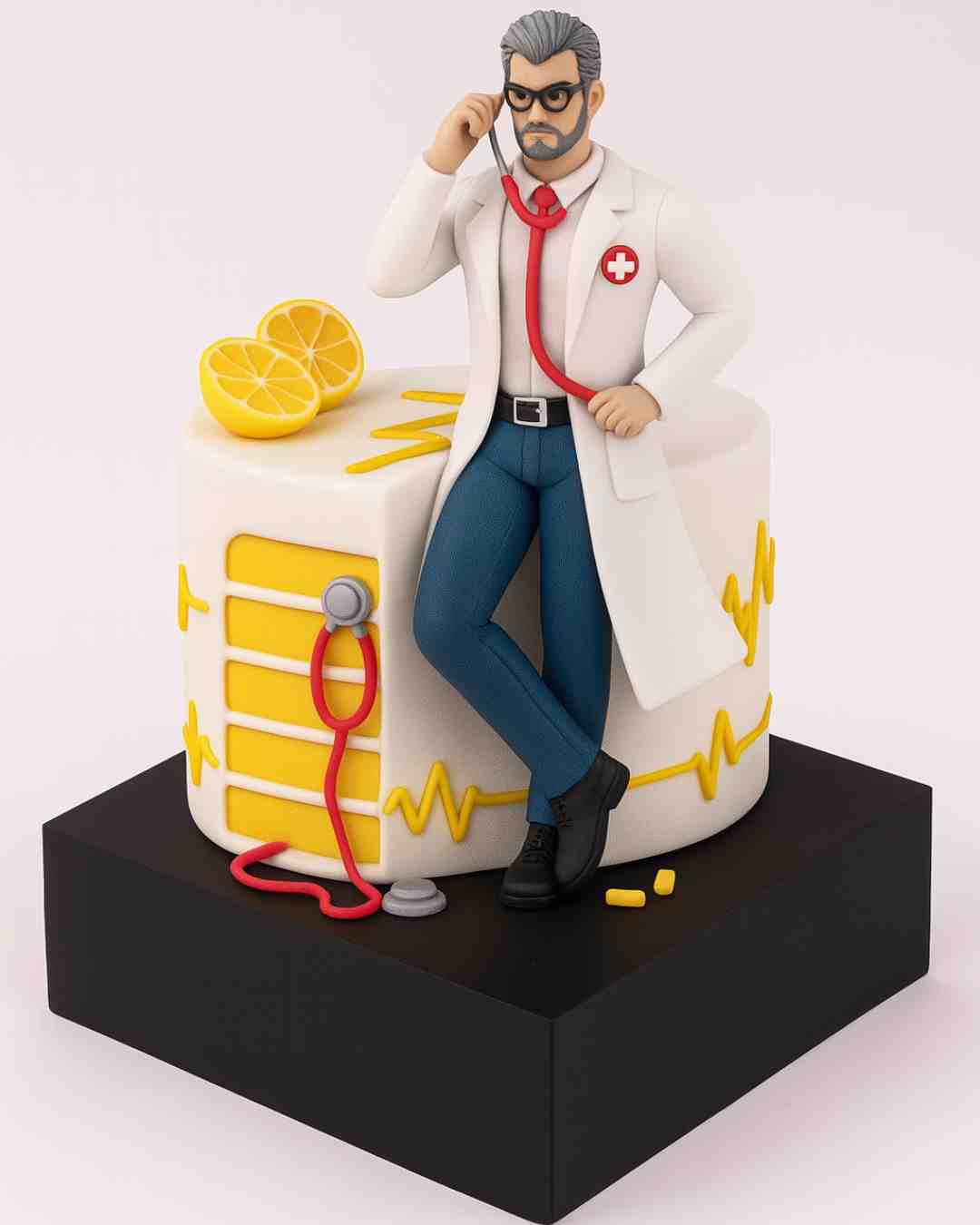 Custom cake  Diorama