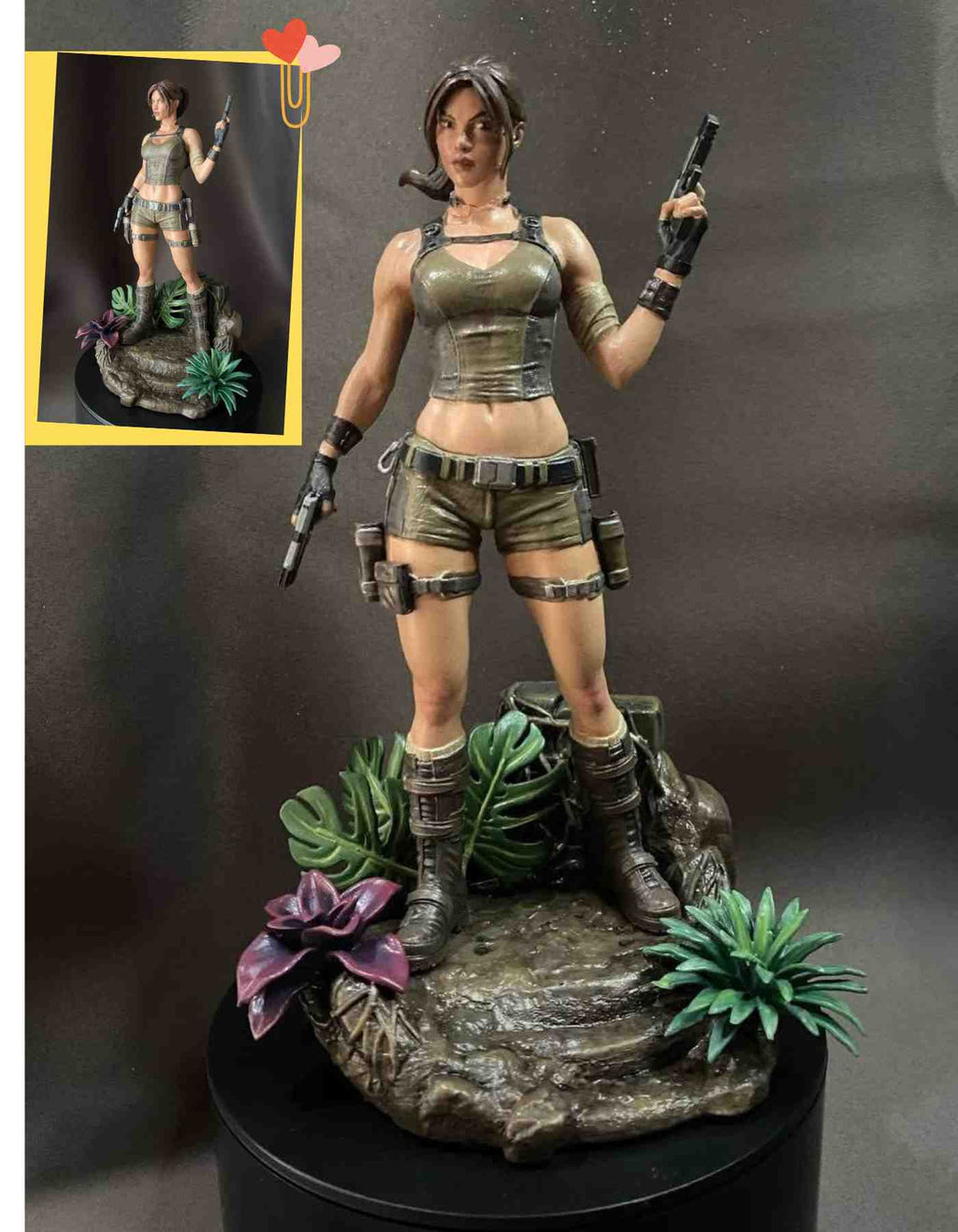 Lara Croft Decor - Custom made Decor for Minimalist home