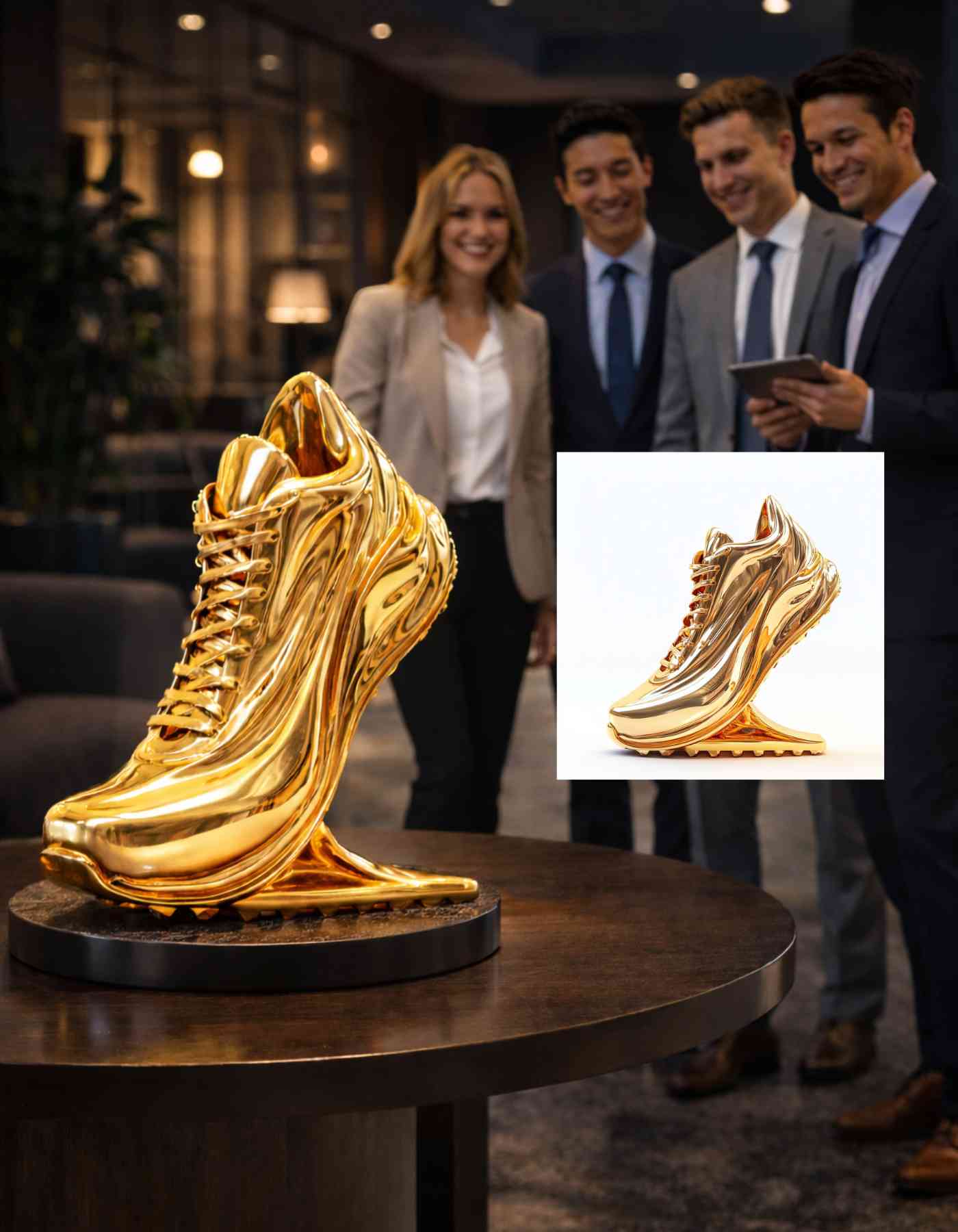 Display worthy Custom Logo Sculptures Made to Order for Brands, Offices, Events Pros!