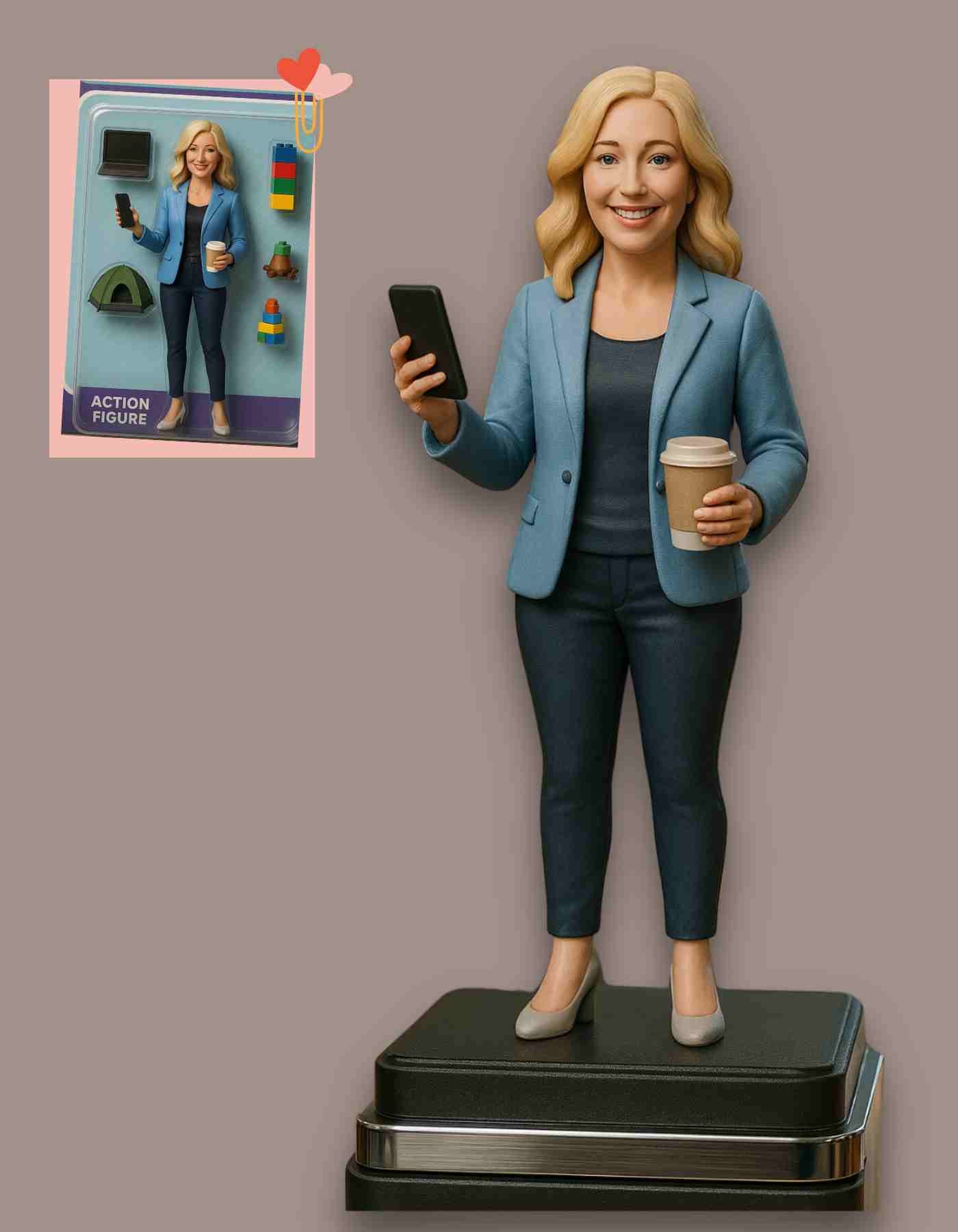 AI image to figurine : Crafted like art. Made for you