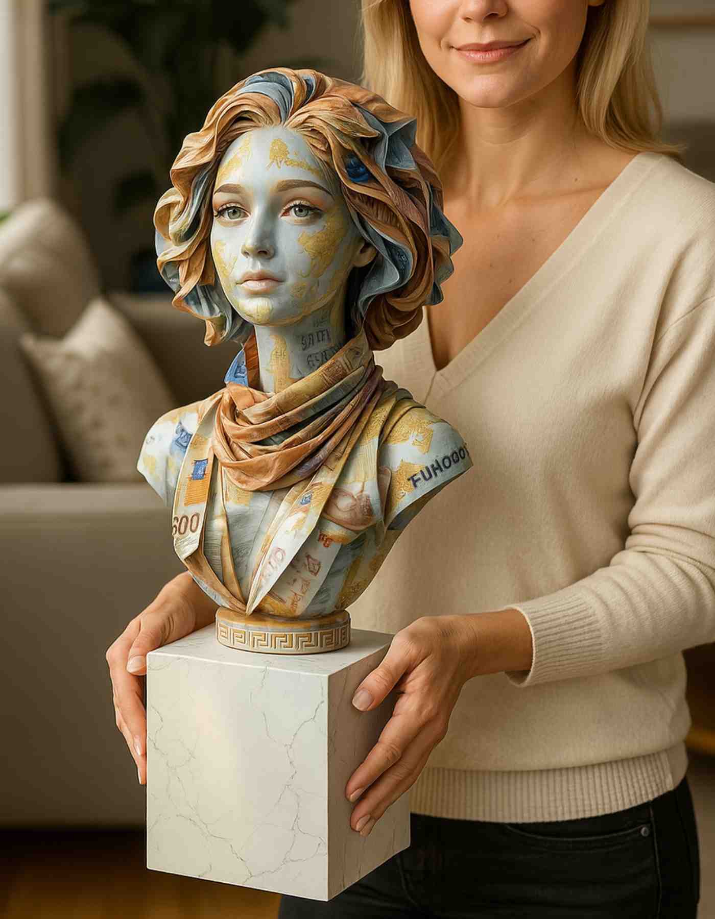 Home decor sculptures :  Custom 3D Printed Sculptures