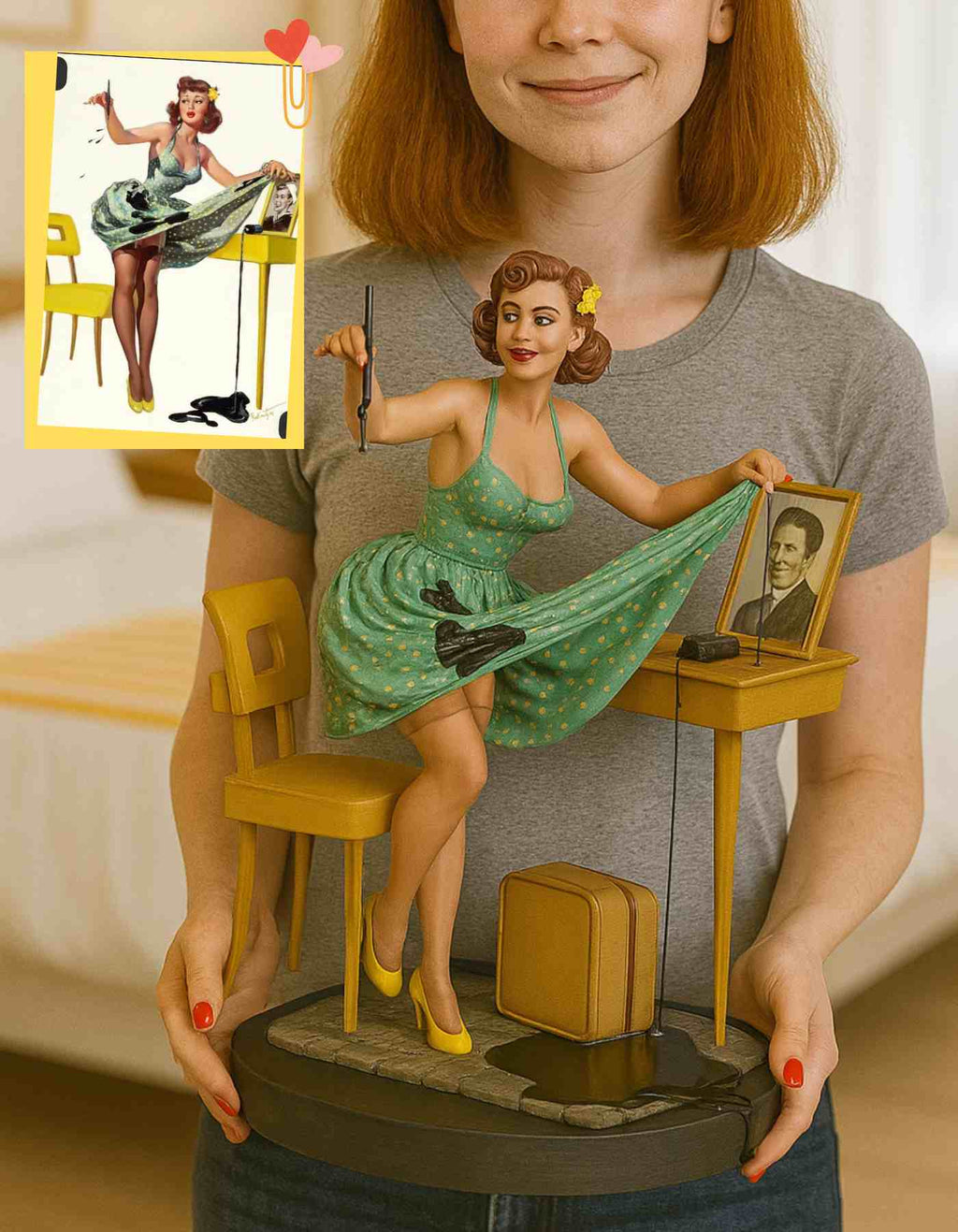 Custom action figure diorama as Business Gifts