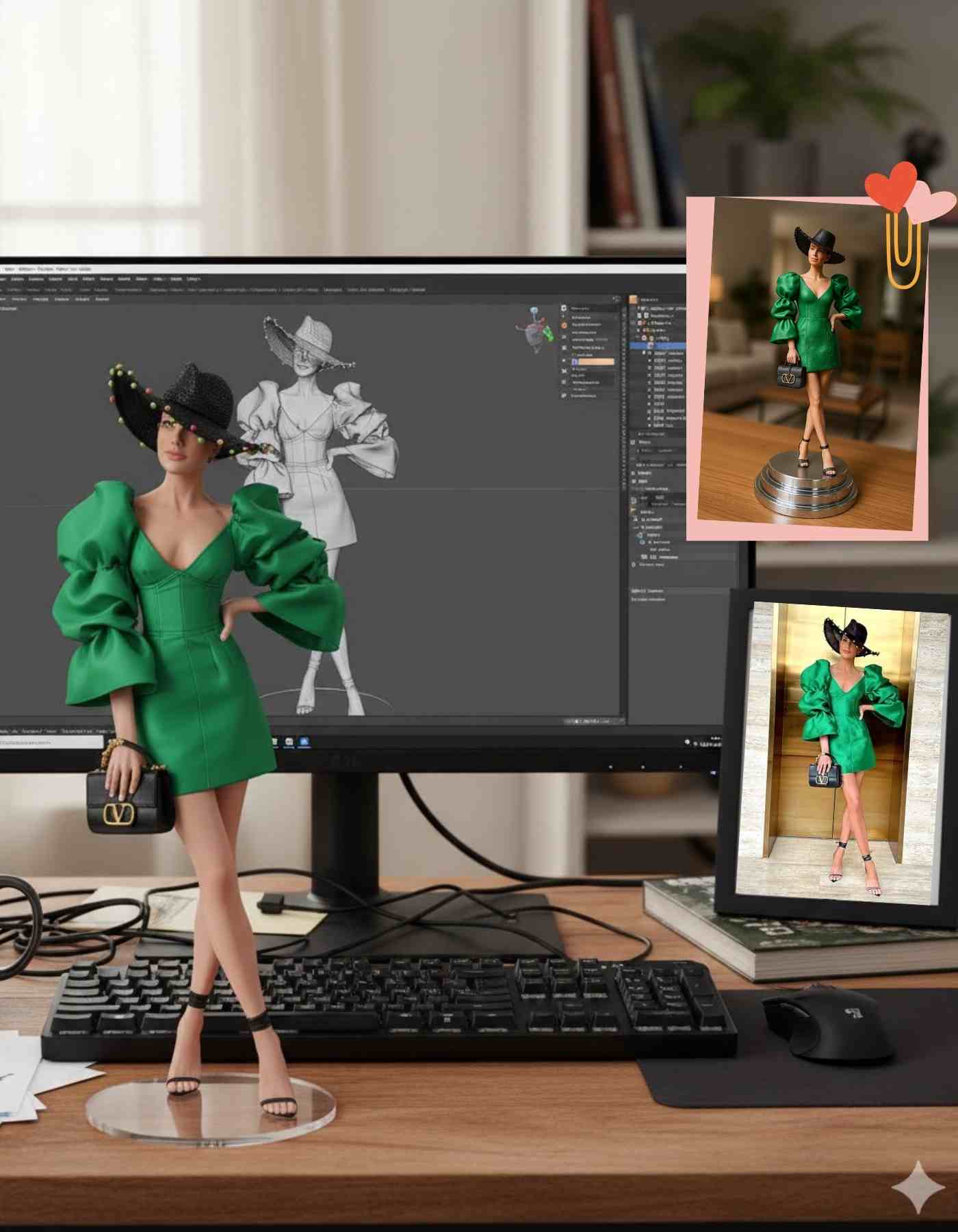 AI image to 3d model ( Actual 3D figurine that you can hold)