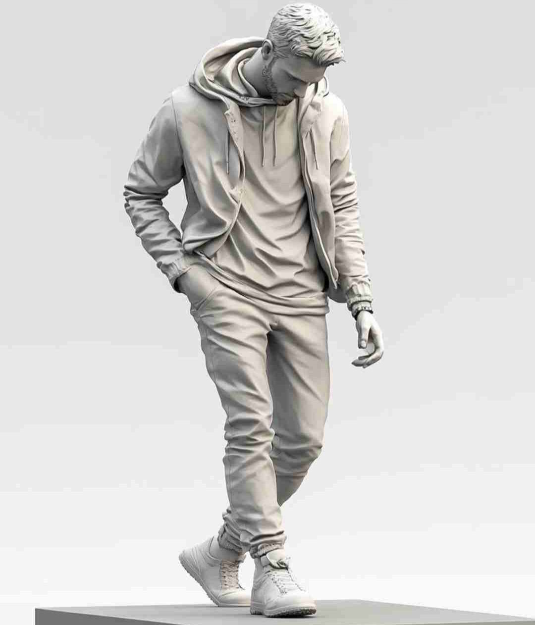 Custom Nurse gifts-Custom 3D Printed Nurse Sculptures - Unique Gifts & Decor