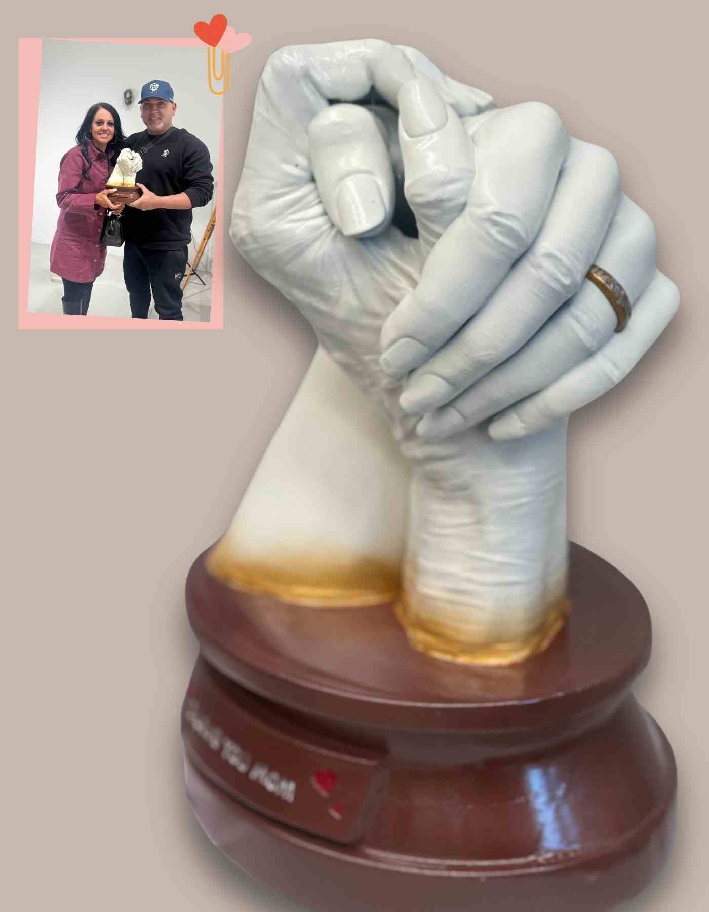 Hand sculpture : Custom made Hand sculpture ( Just from your Pics)