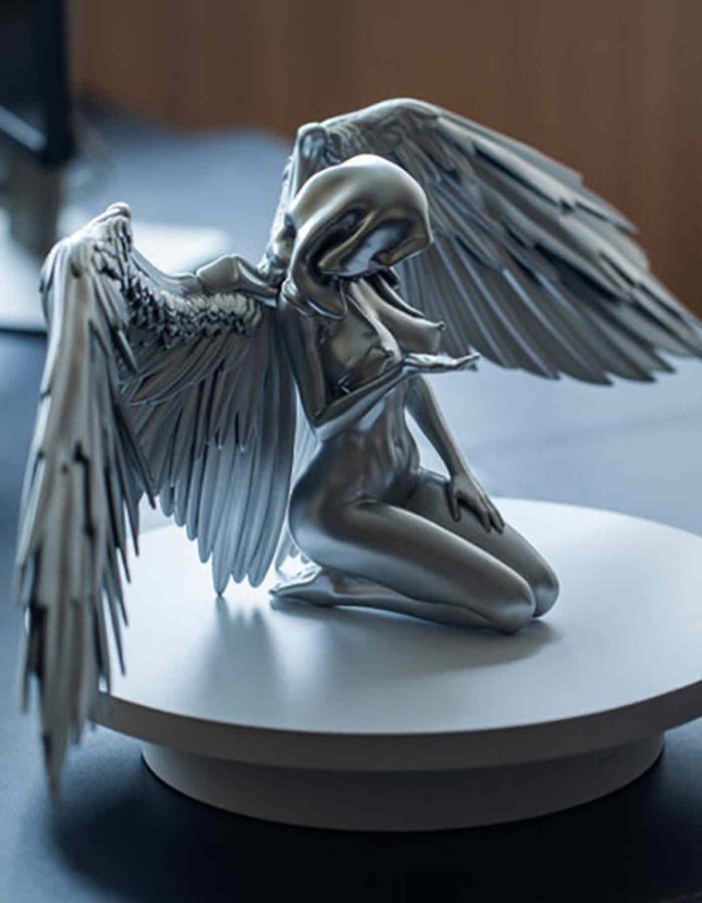 Winged Angel Sculpture