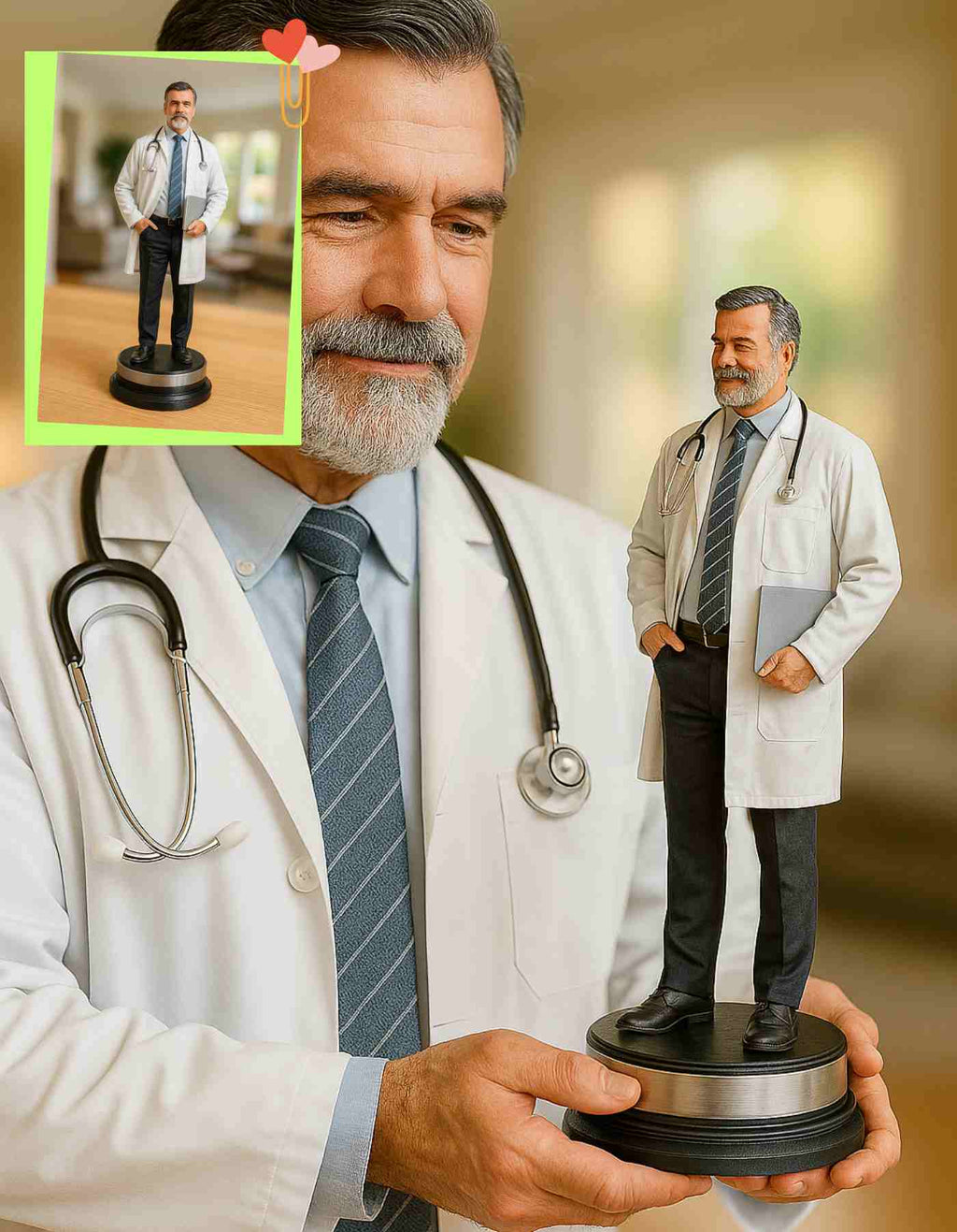 Custom gifts for doctors : Personalized 3D Printed Keepsakes for Décors!