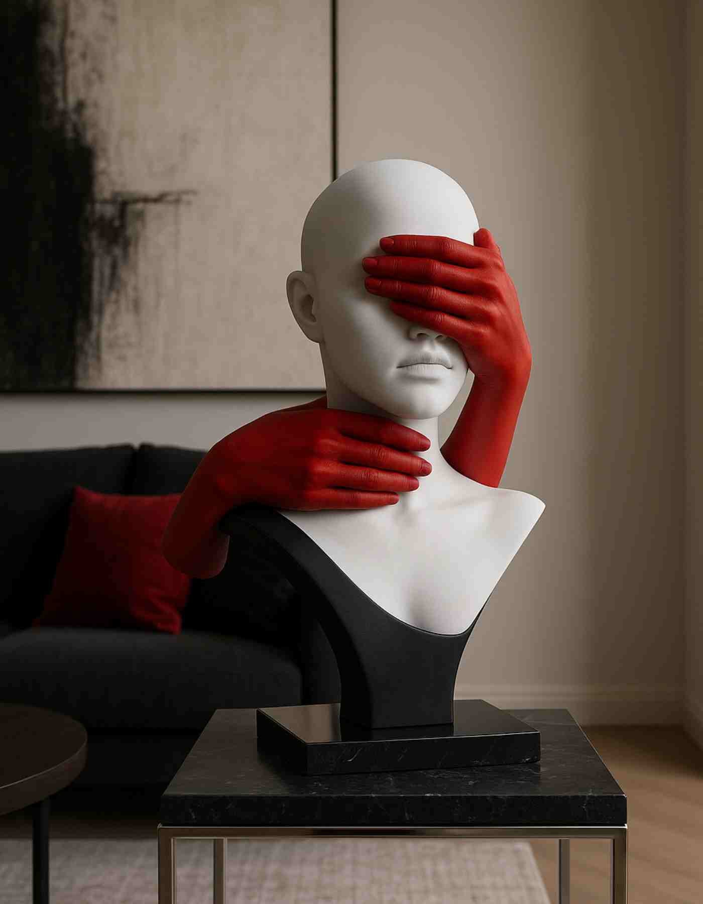 Echo Bloom | Resin Modern Decor for Shelves & Desk Top