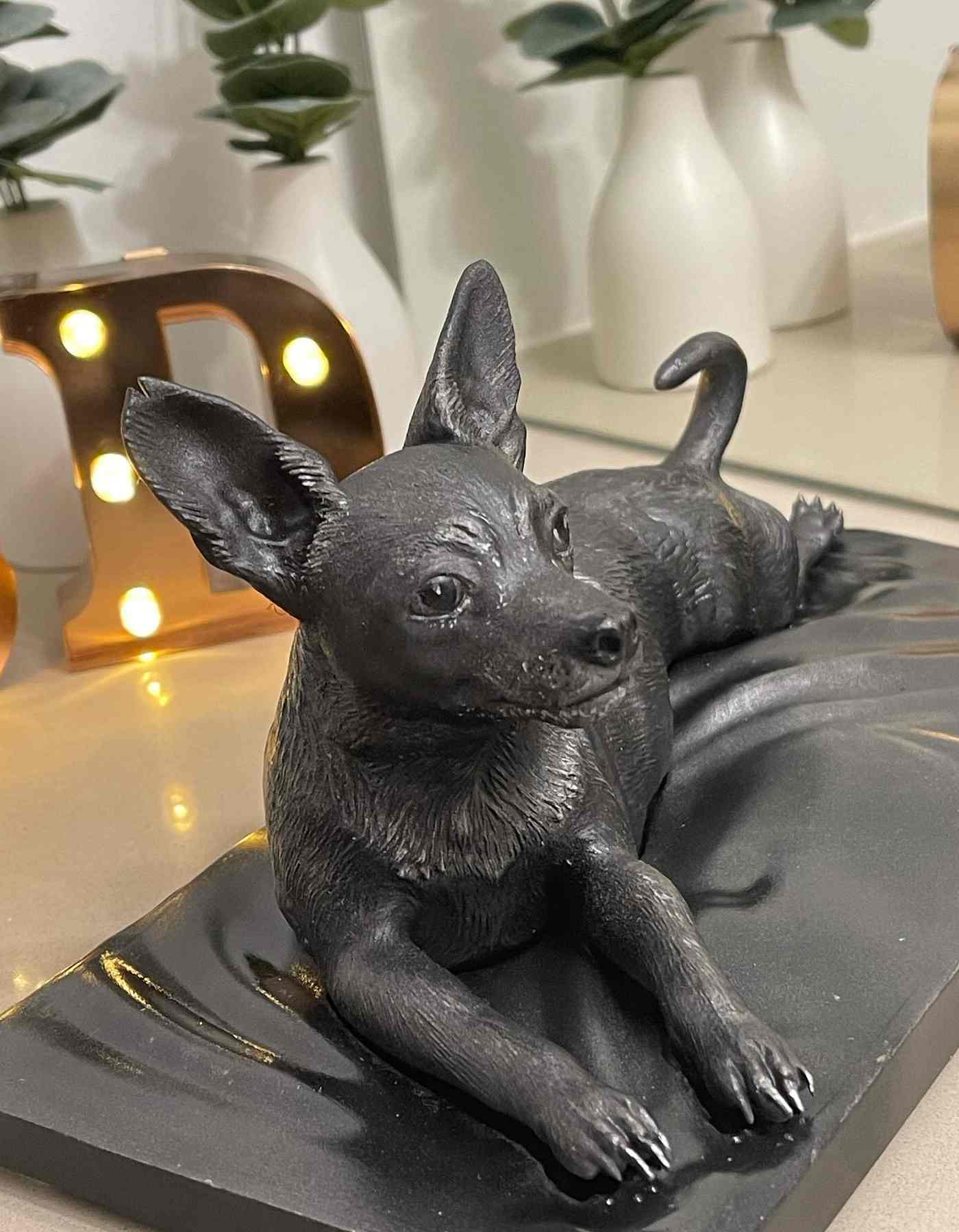 Animal figurine custom made any pose: Turn Pet Into a Masterpiece( Exotic Pets Only)