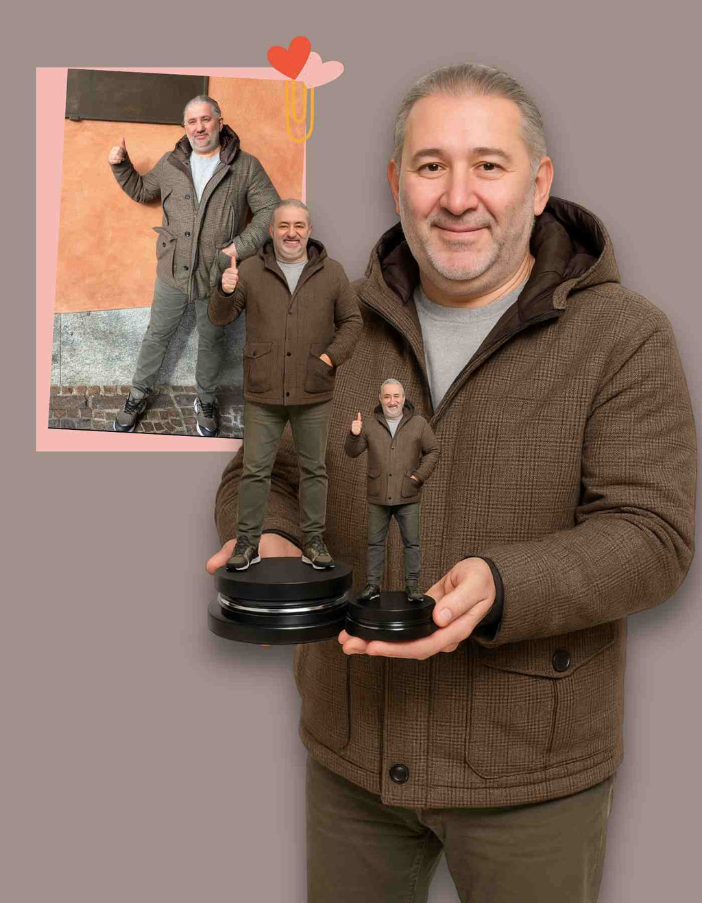 3d figurines from pictures: : No need to scan yourself - just send your pics