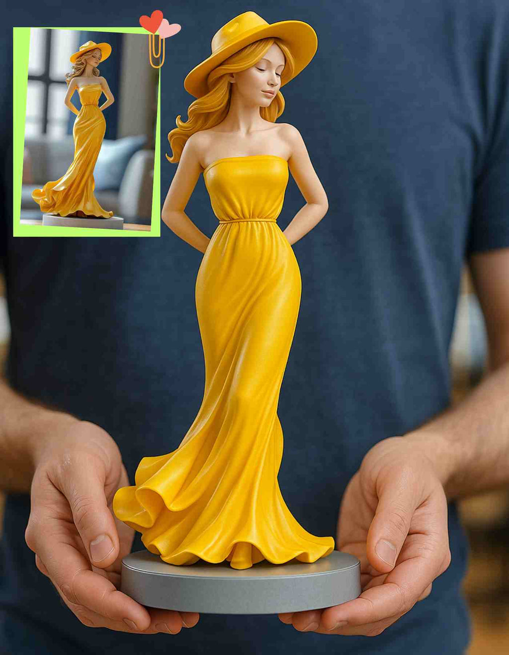 Personalized birthday presents for her  :Custom 3D Gifts for Her