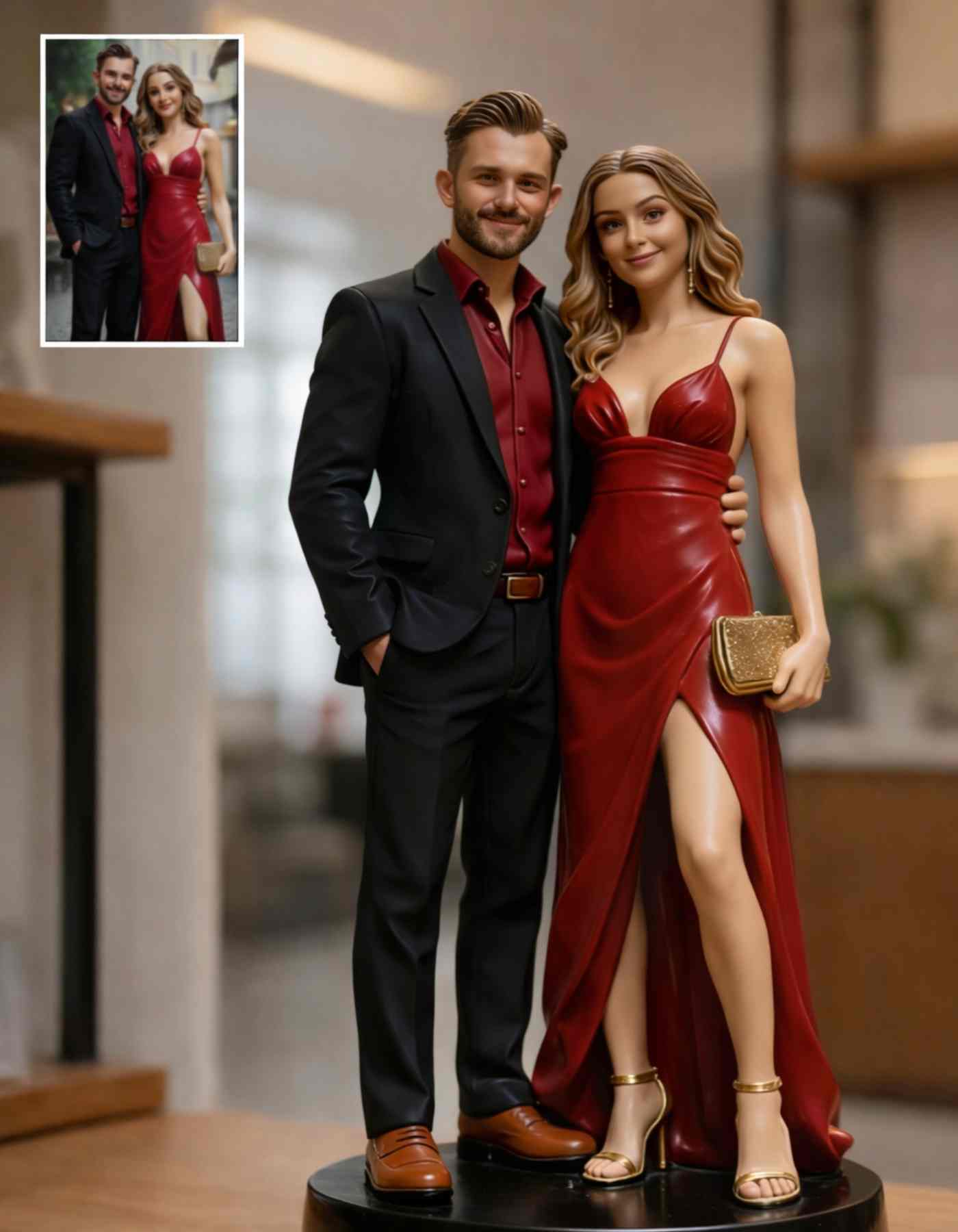 Custom Wedding Gifts for couples in their fave pose & Outfit