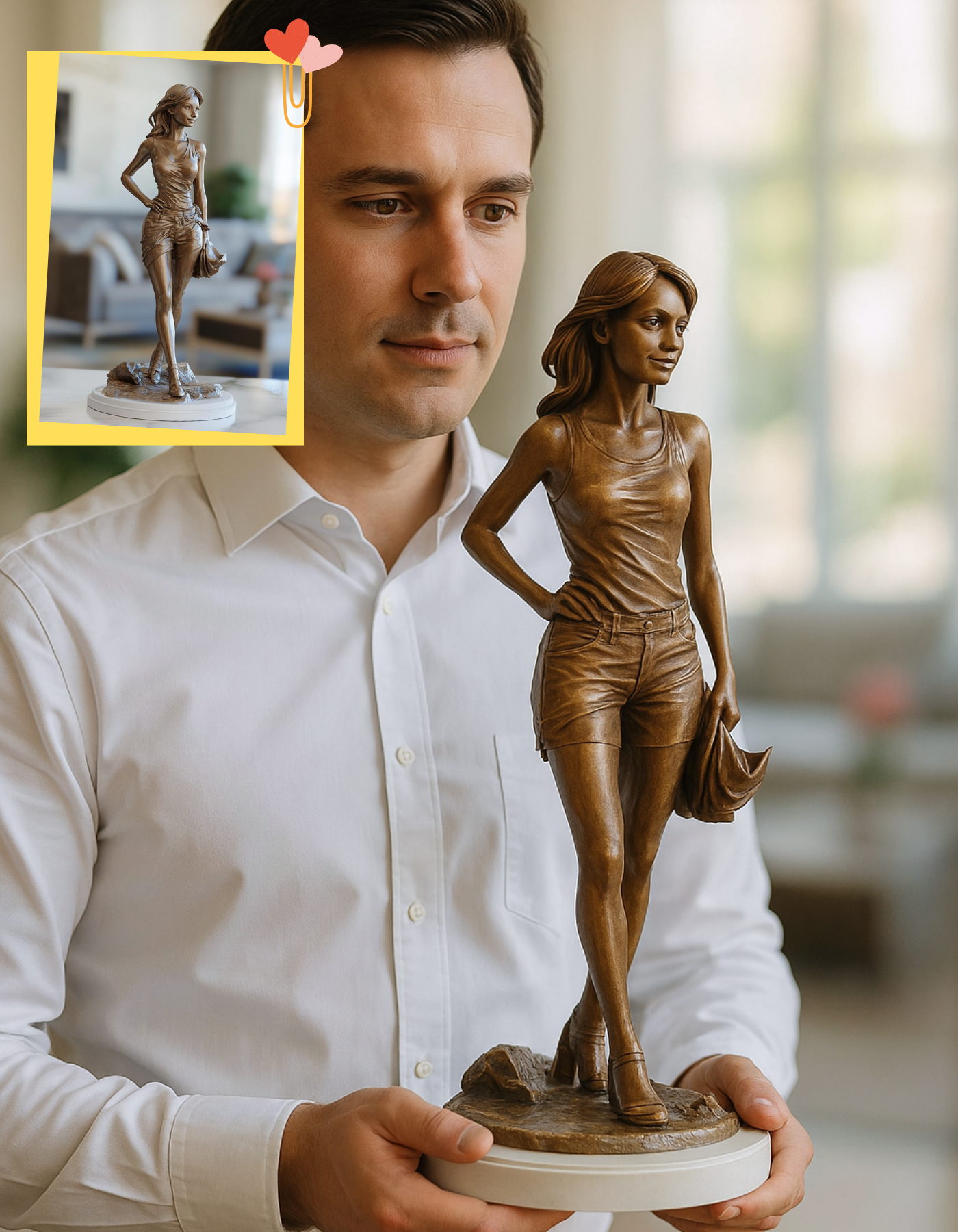3D statue maker online : Custom figurines from photo