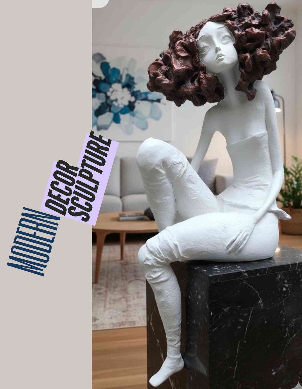 Modern decortaive Sculpture| Contemporary decor sculpture