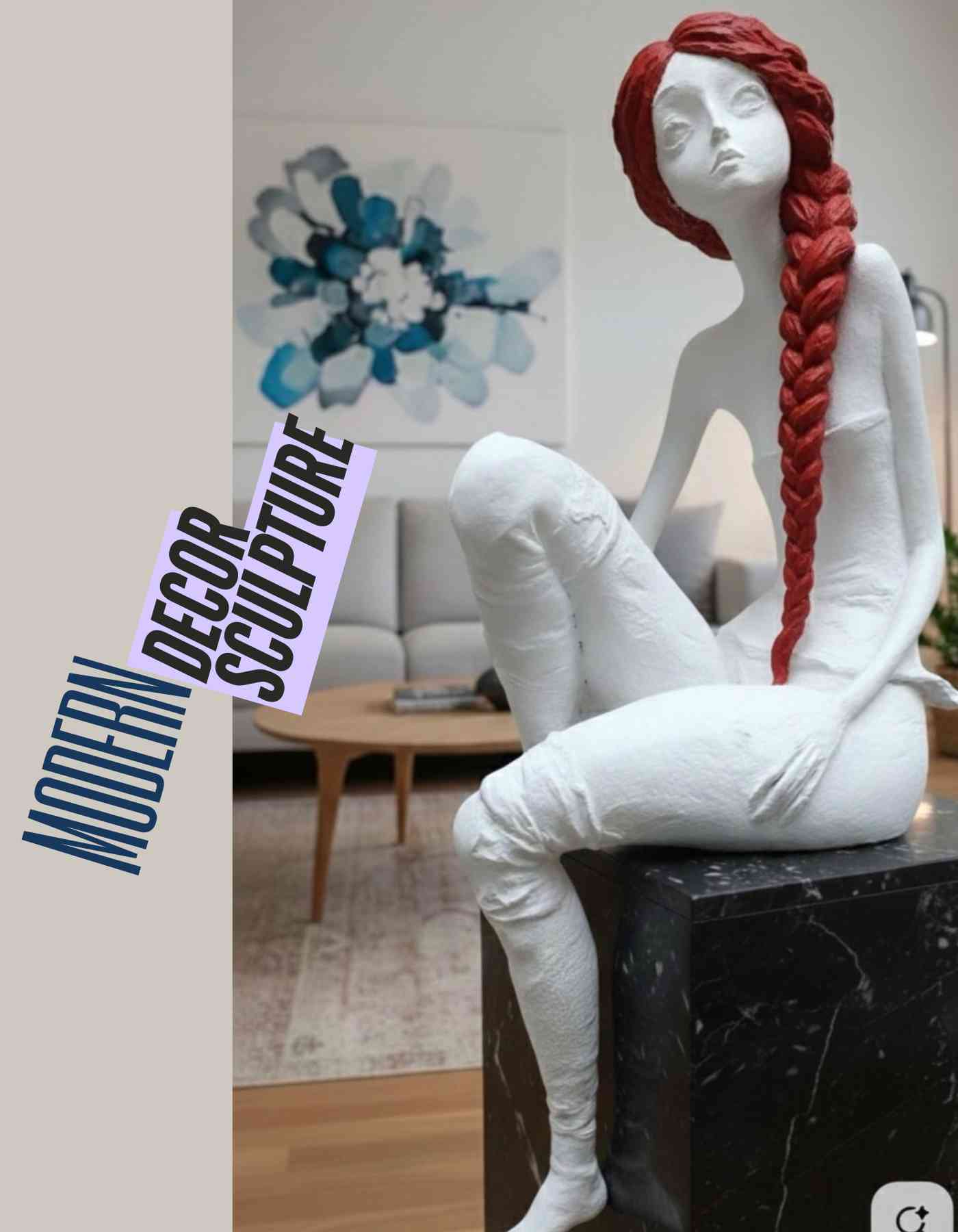 Modern decortaive Sculpture| Contemporary decor sculpture