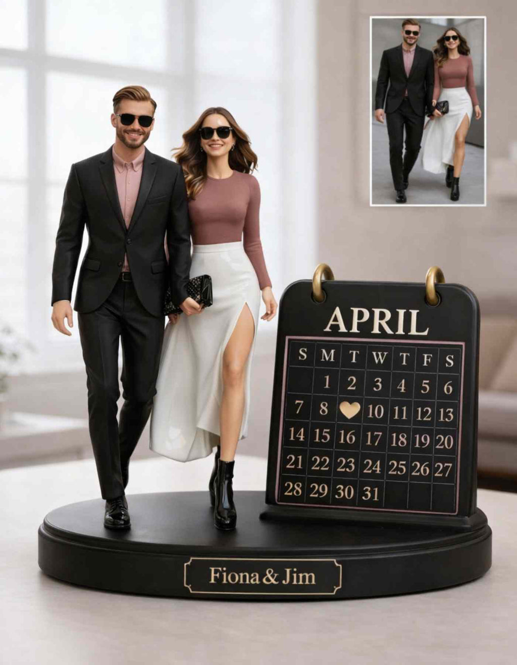 Customized Valentine’s Day Gifts | Personalized Couple Figurines