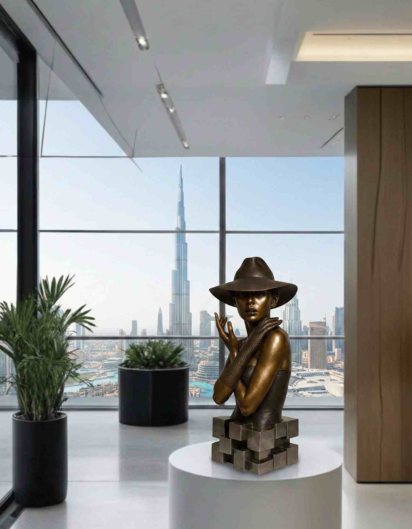 Chrome Square | Modern Artistic home decor