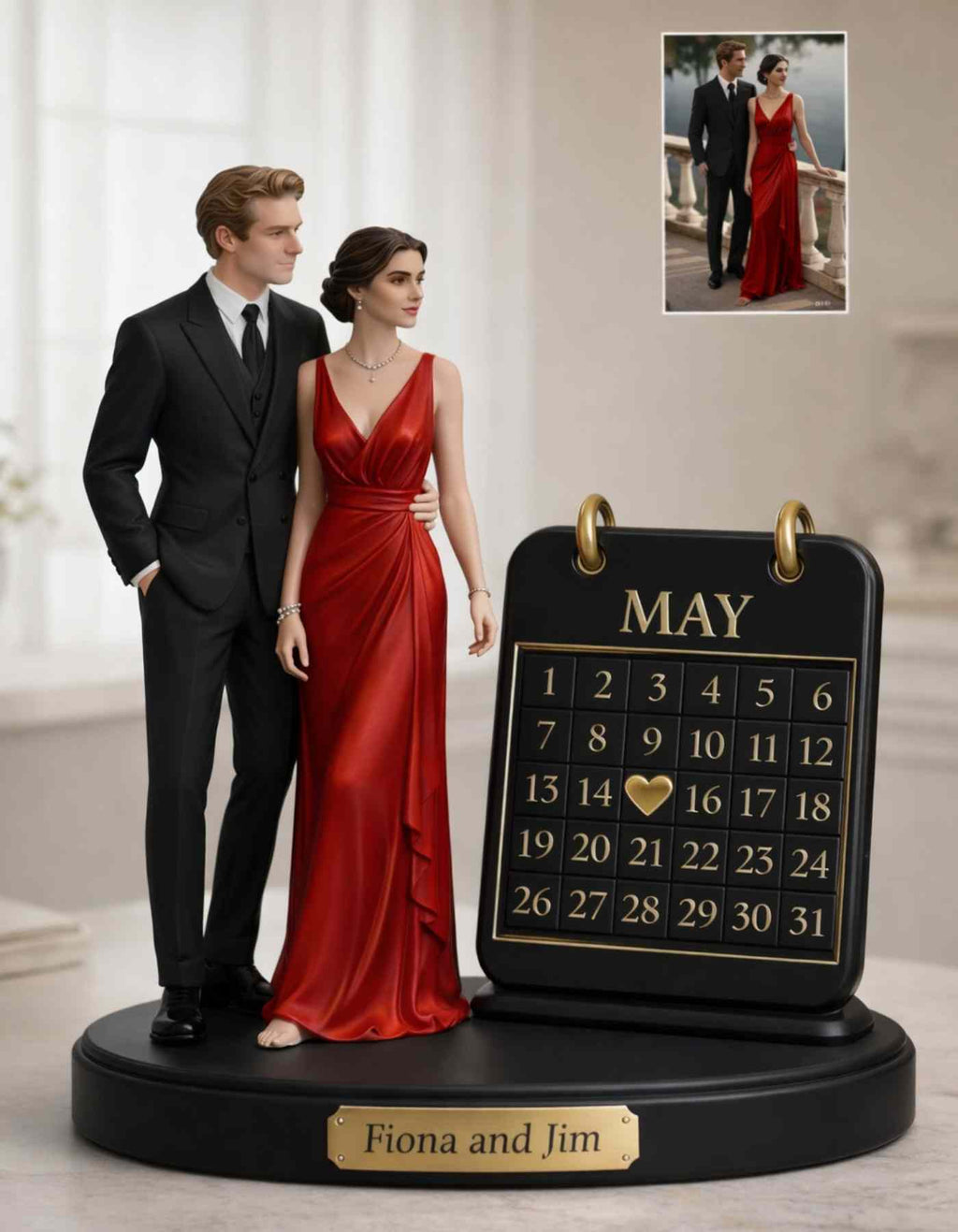 Customized Valentine’s Day Gifts | Personalized Couple Figurines