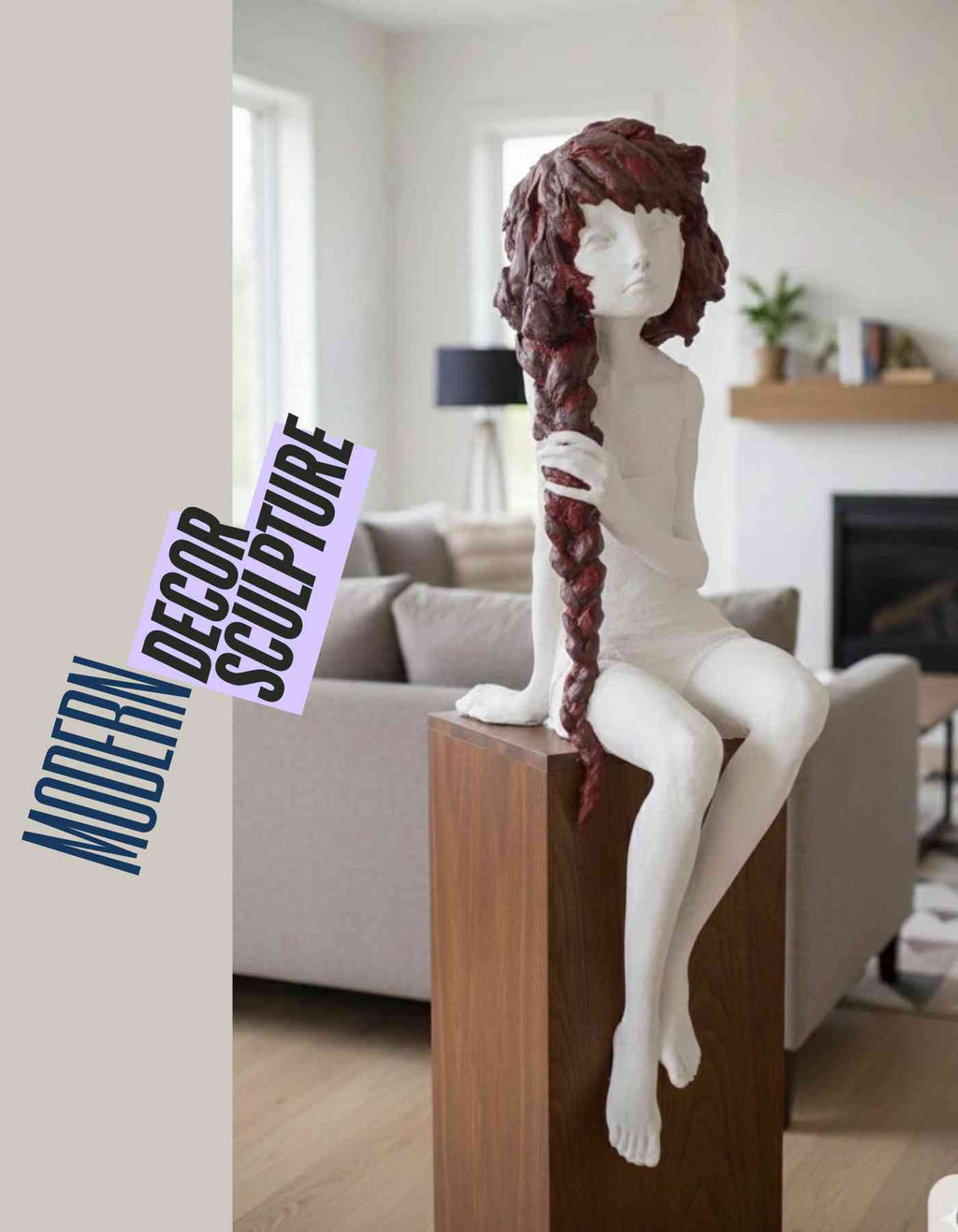 Modern decortaive Sculpture| Contemporary decor sculpture