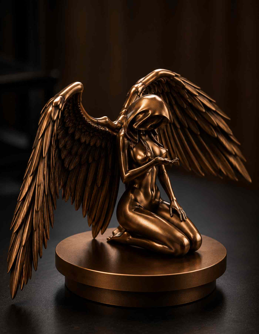 Winged Angel Sculpture