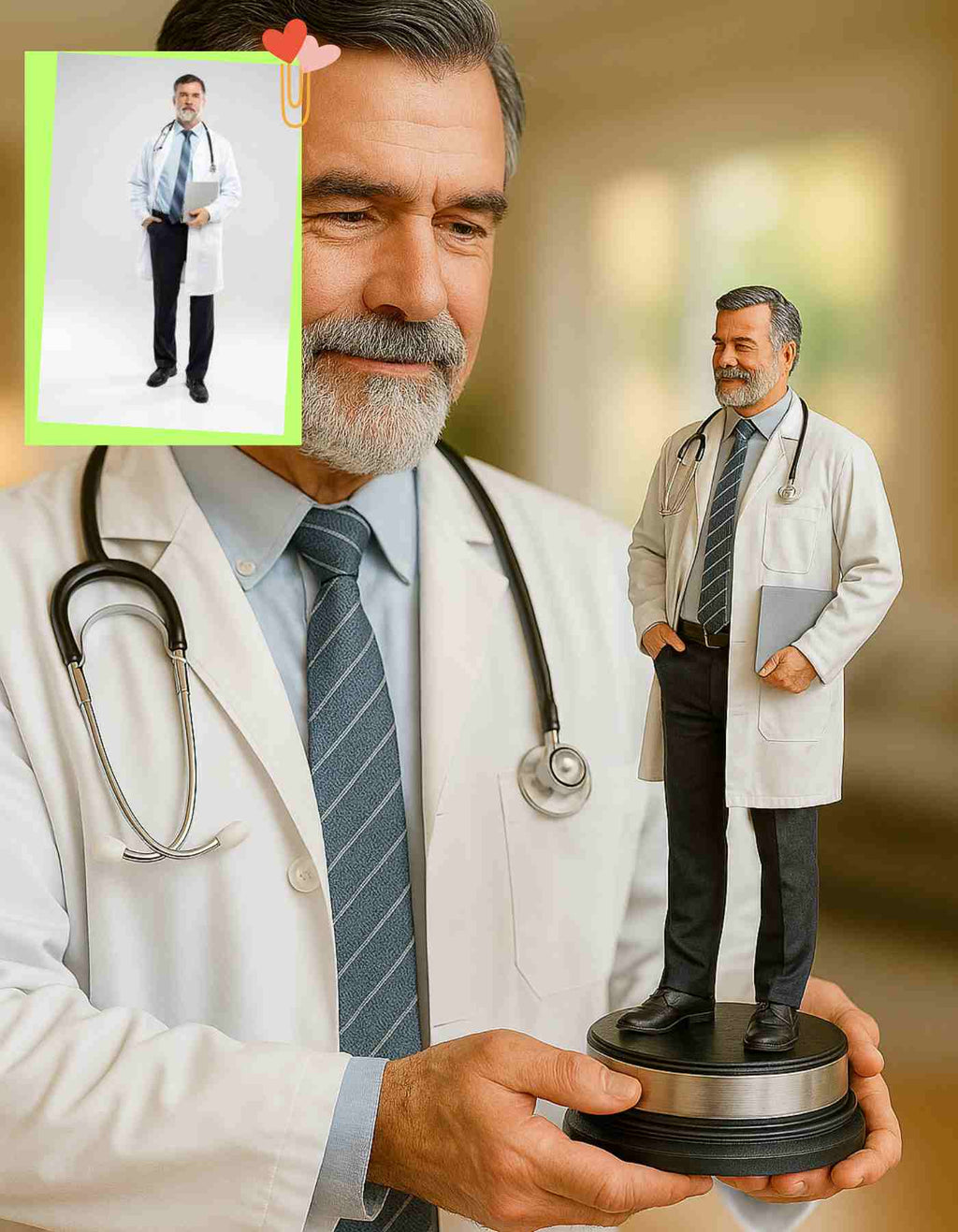 Custom gifts for doctors : Personalized 3D Printed Keepsakes for Décors!