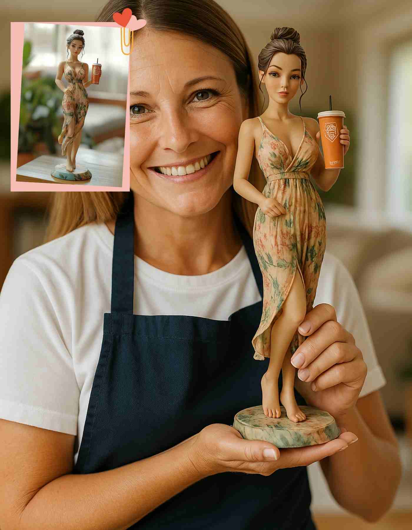 Custom Girl Gifts - Personalized Custom 3D Sculpt for Girls